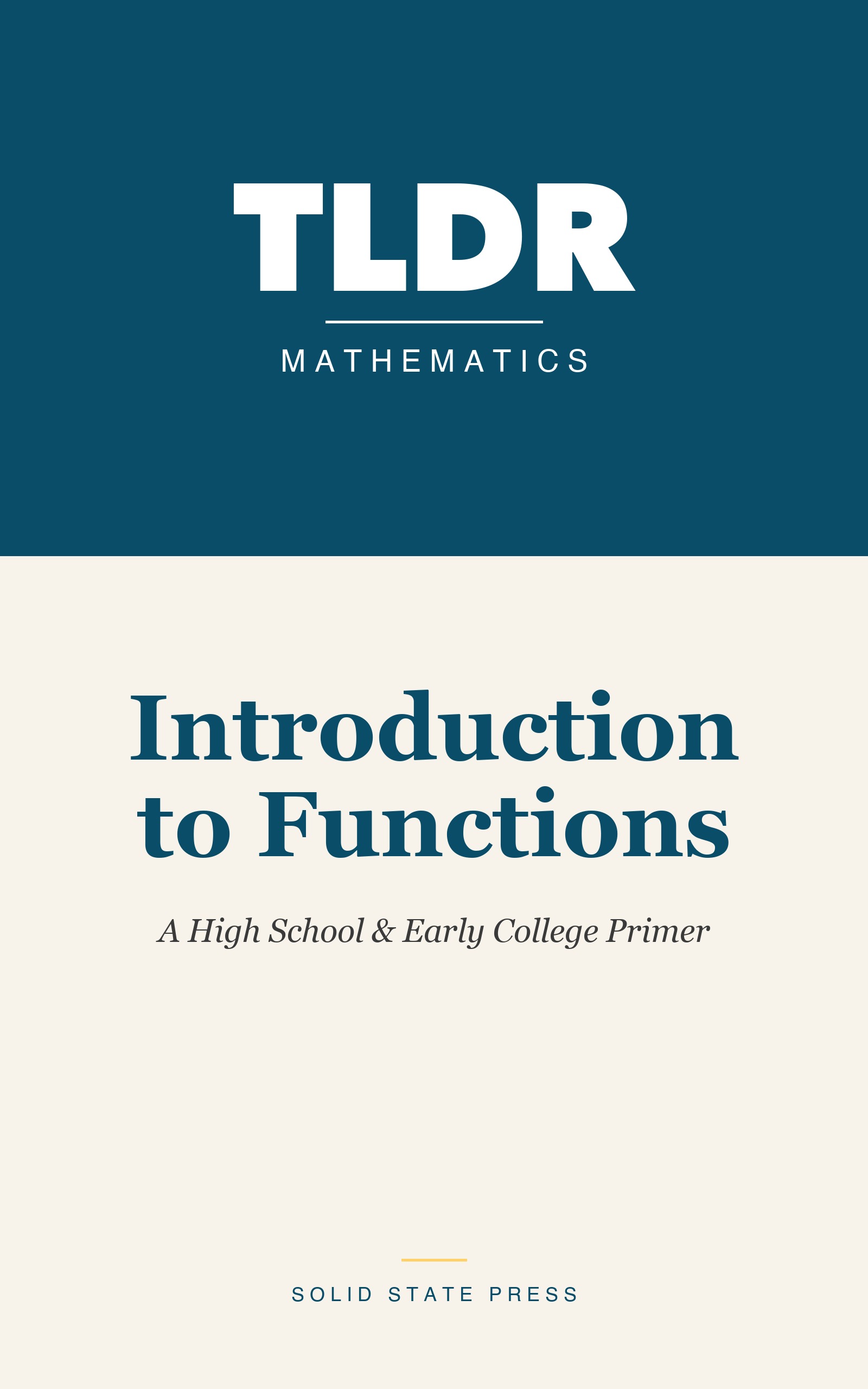 Introduction to Functions cover