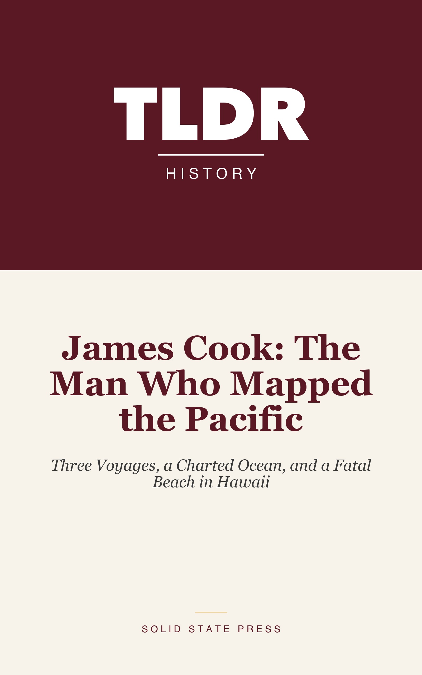 James Cook: The Man Who Mapped the Pacific cover