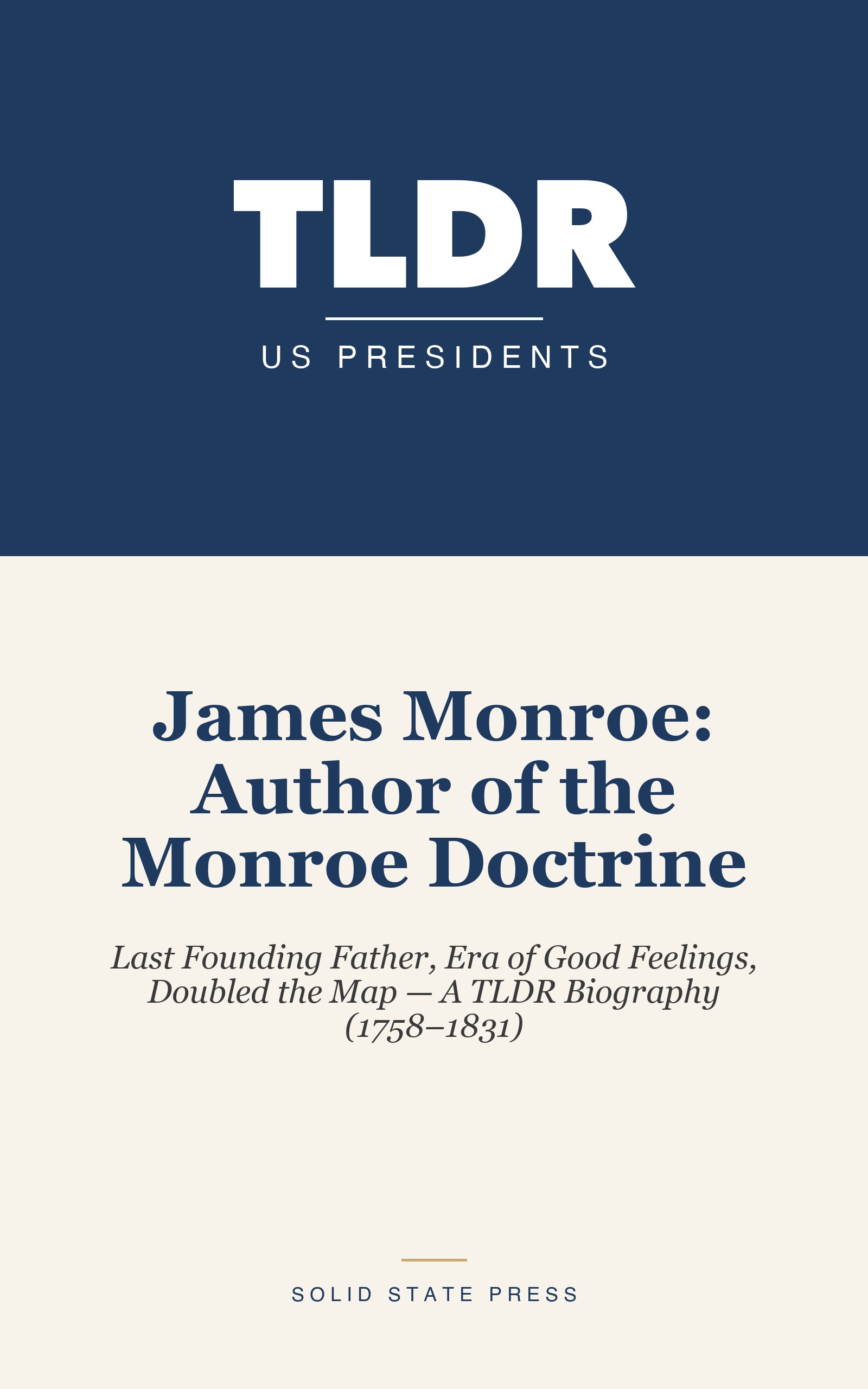 James Monroe: Author of the Monroe Doctrine cover