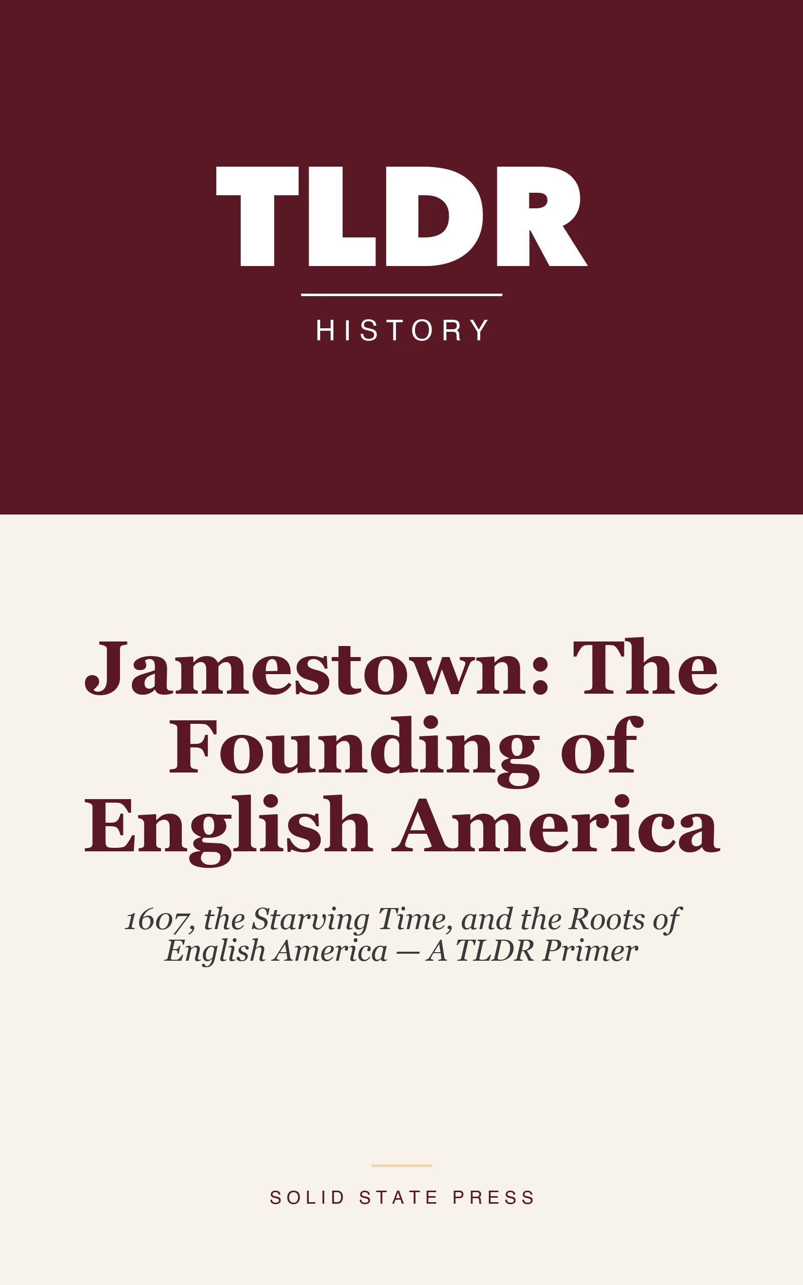 Jamestown: The Founding of English America cover