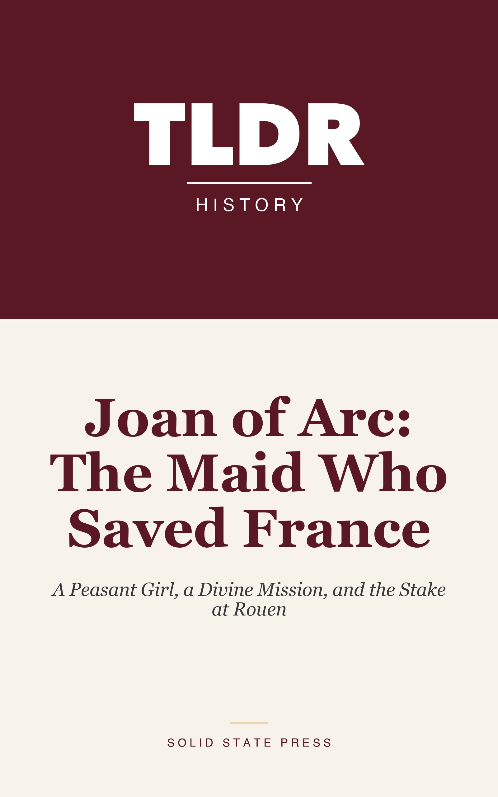 Joan of Arc: The Maid Who Saved France cover
