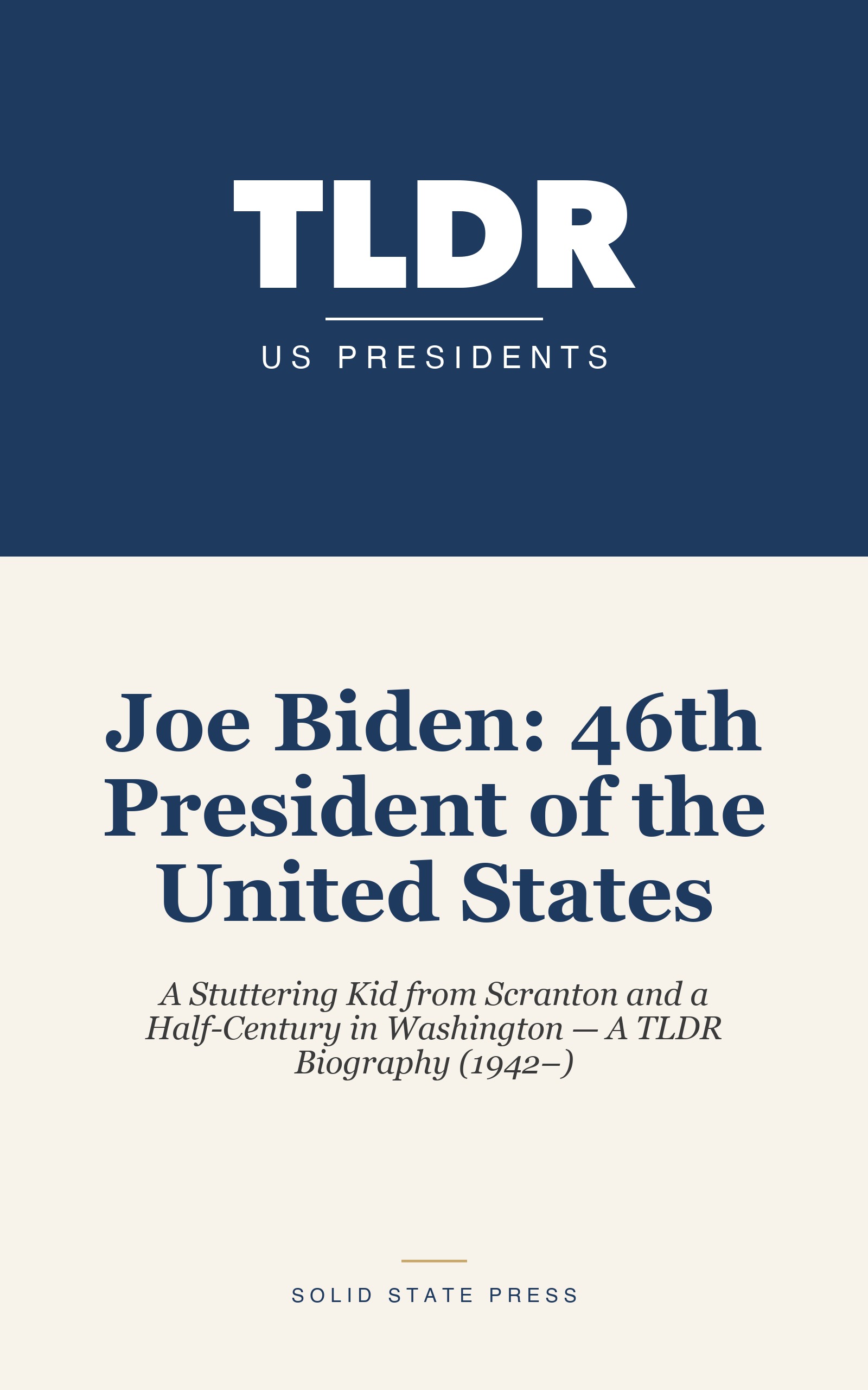 Joe Biden: 46th President of the United States cover