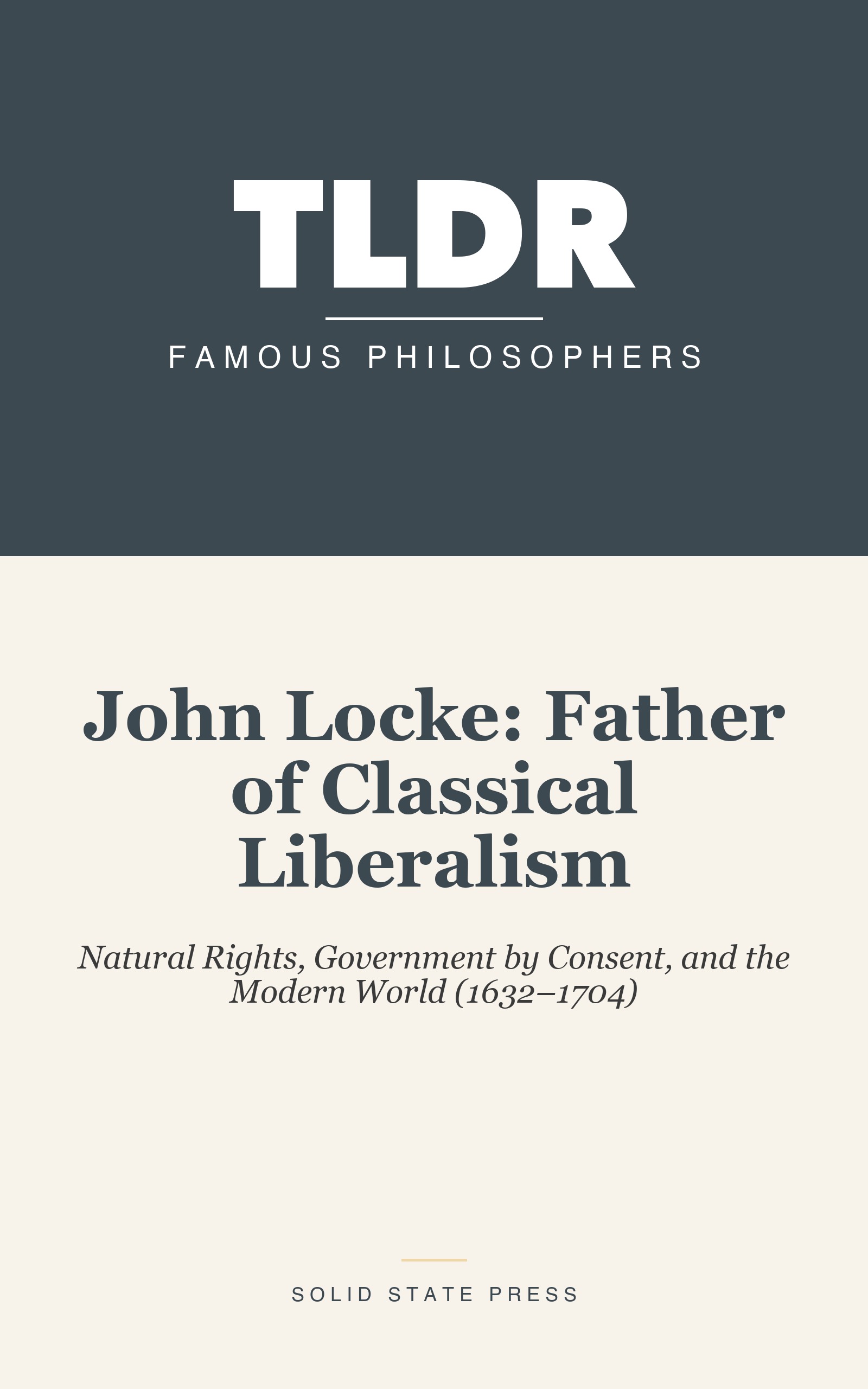John Locke: Father of Classical Liberalism cover