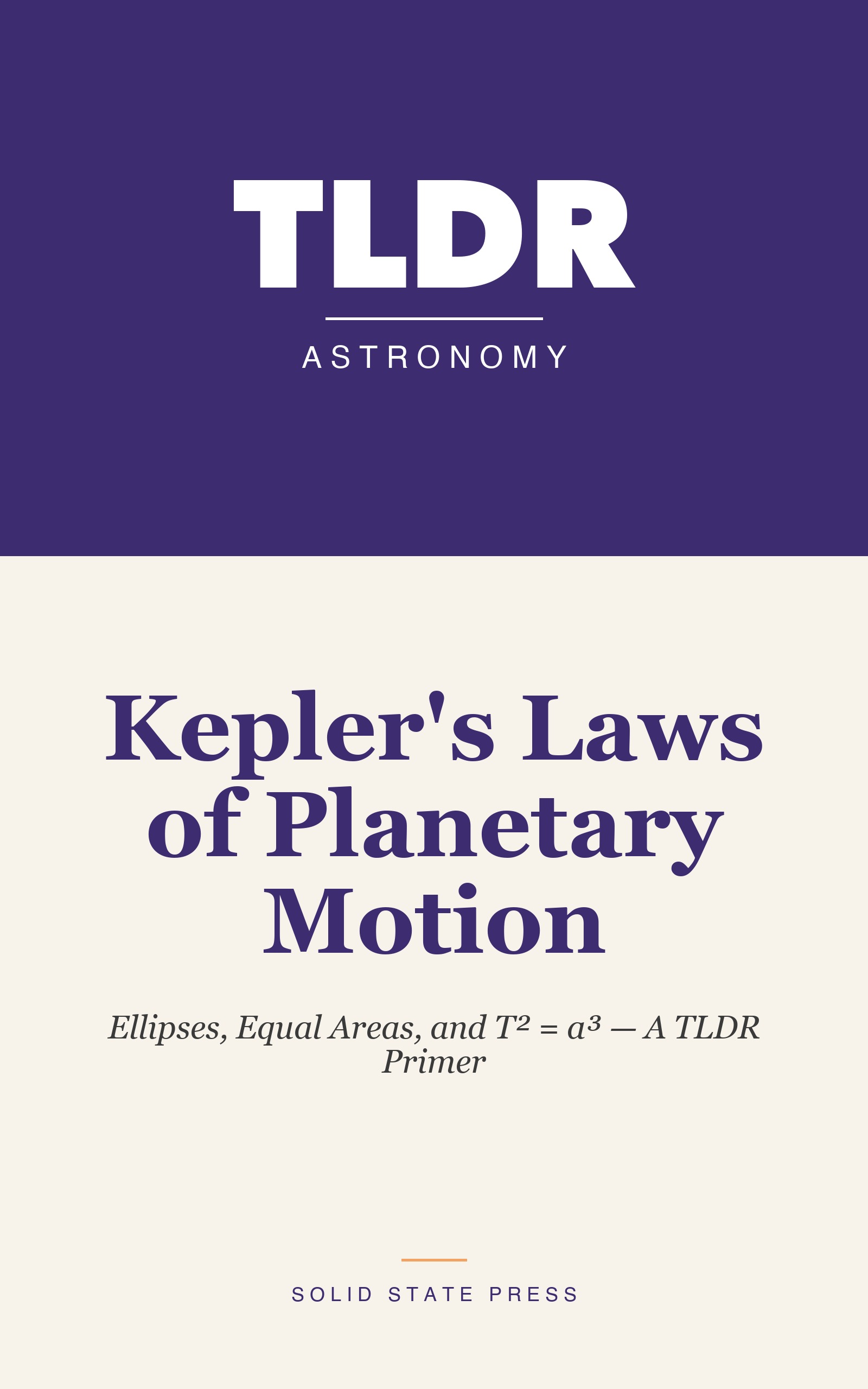 Kepler's Laws of Planetary Motion cover