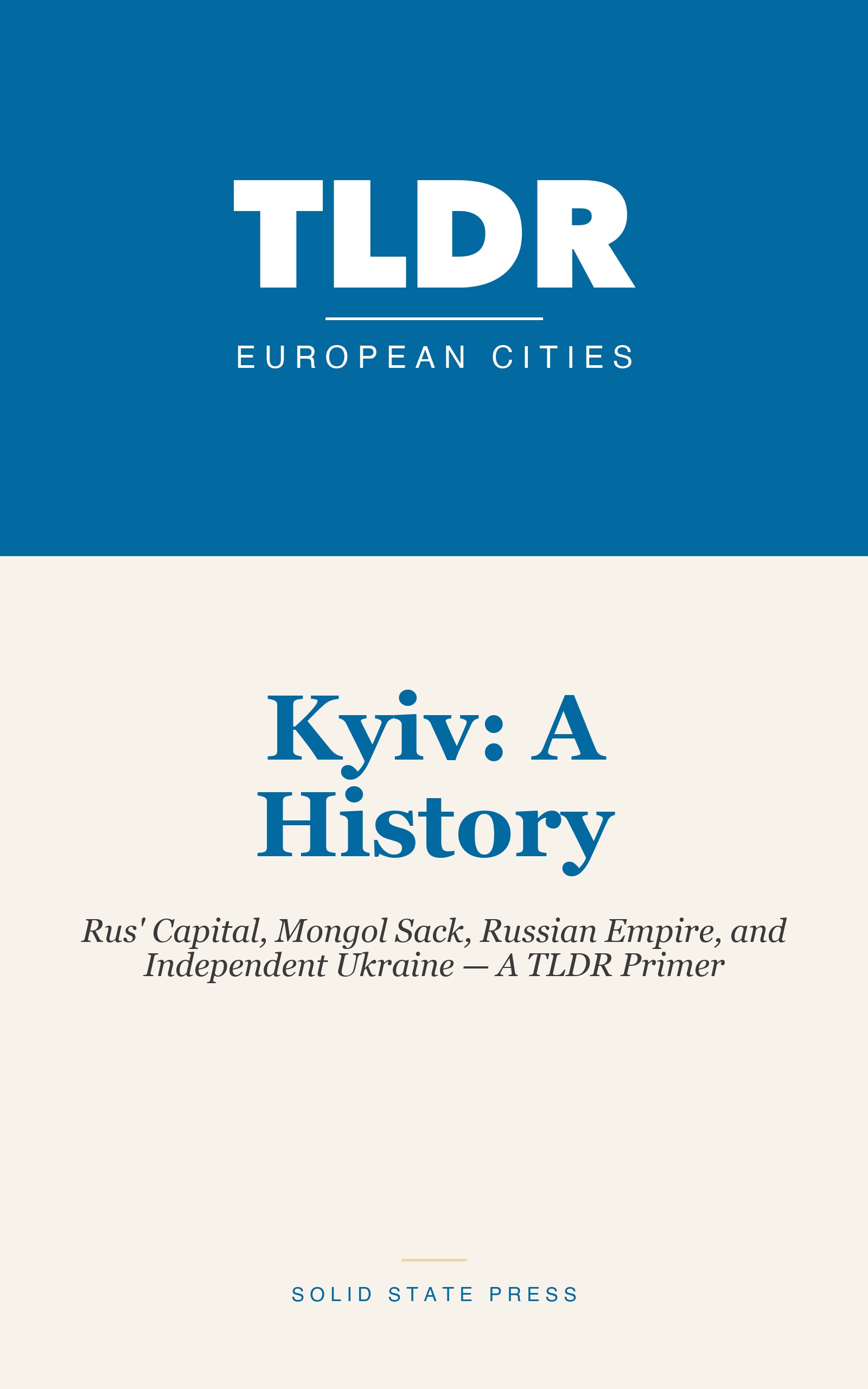 Kyiv: A History cover