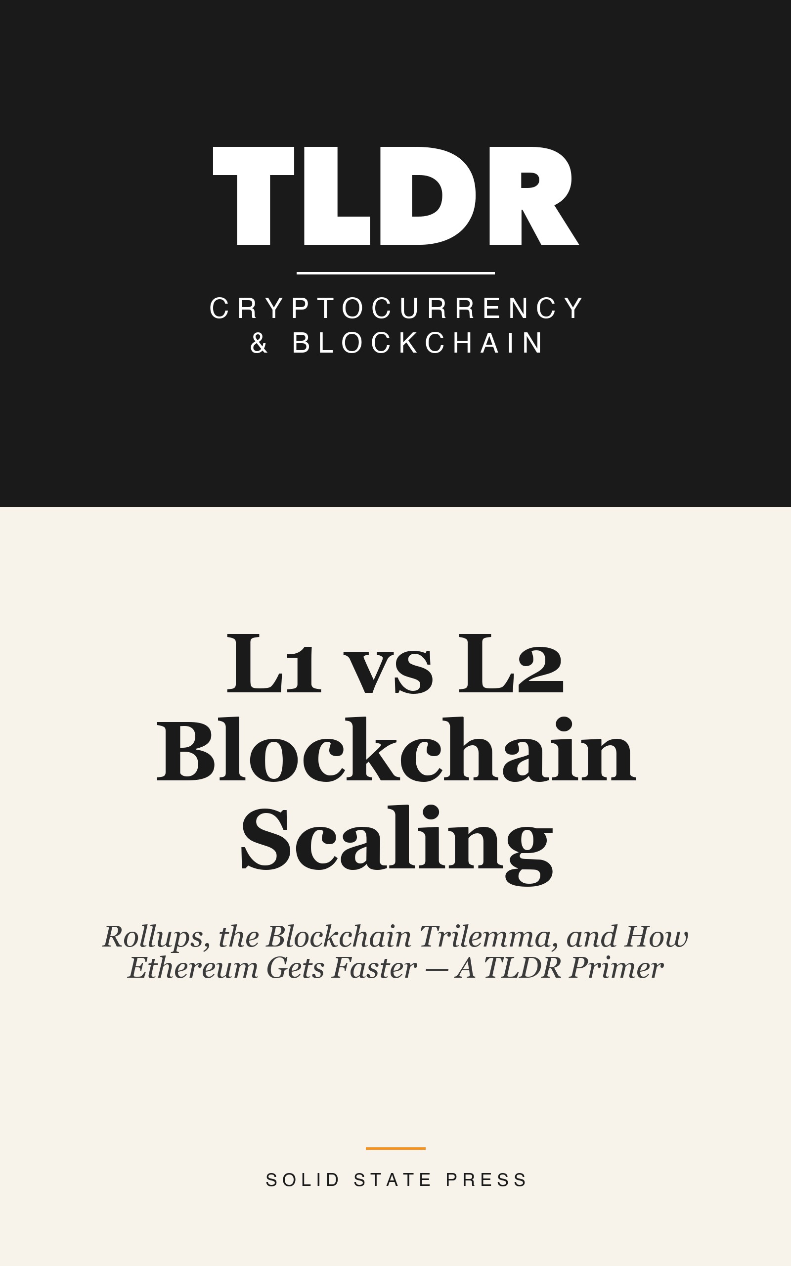 L1 vs L2 Blockchain Scaling cover
