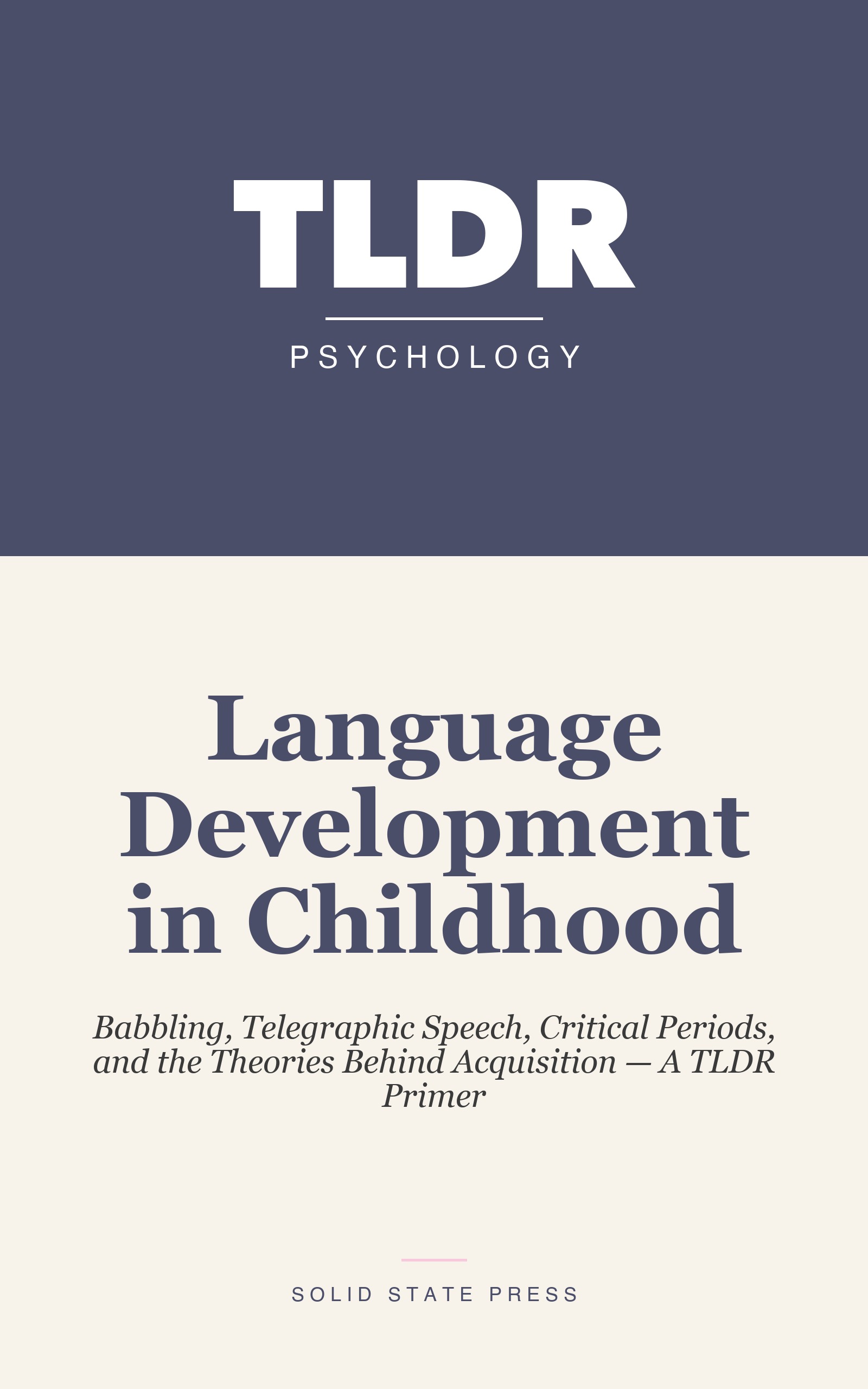 Language Development in Childhood cover