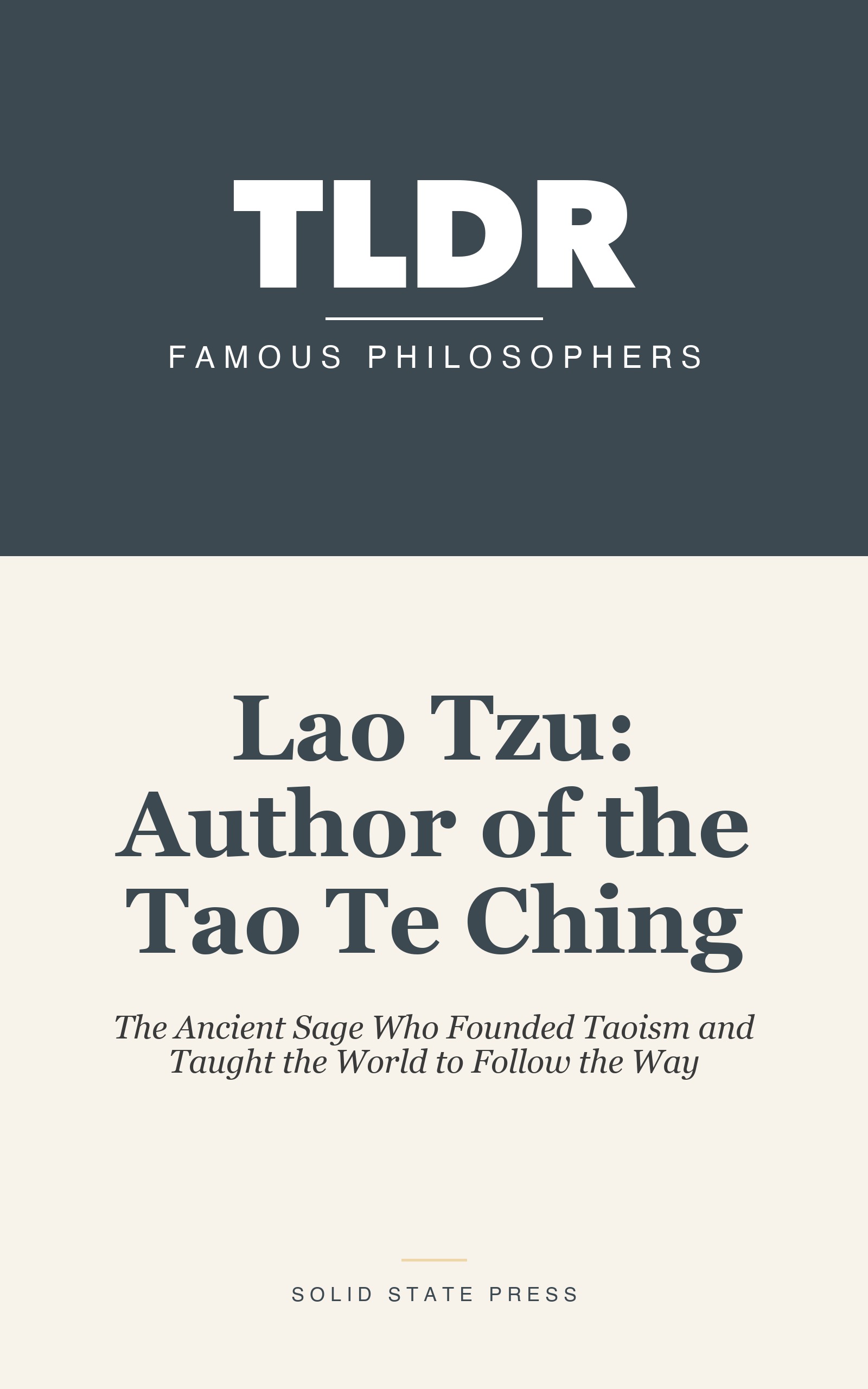 Lao Tzu: Author of the Tao Te Ching cover