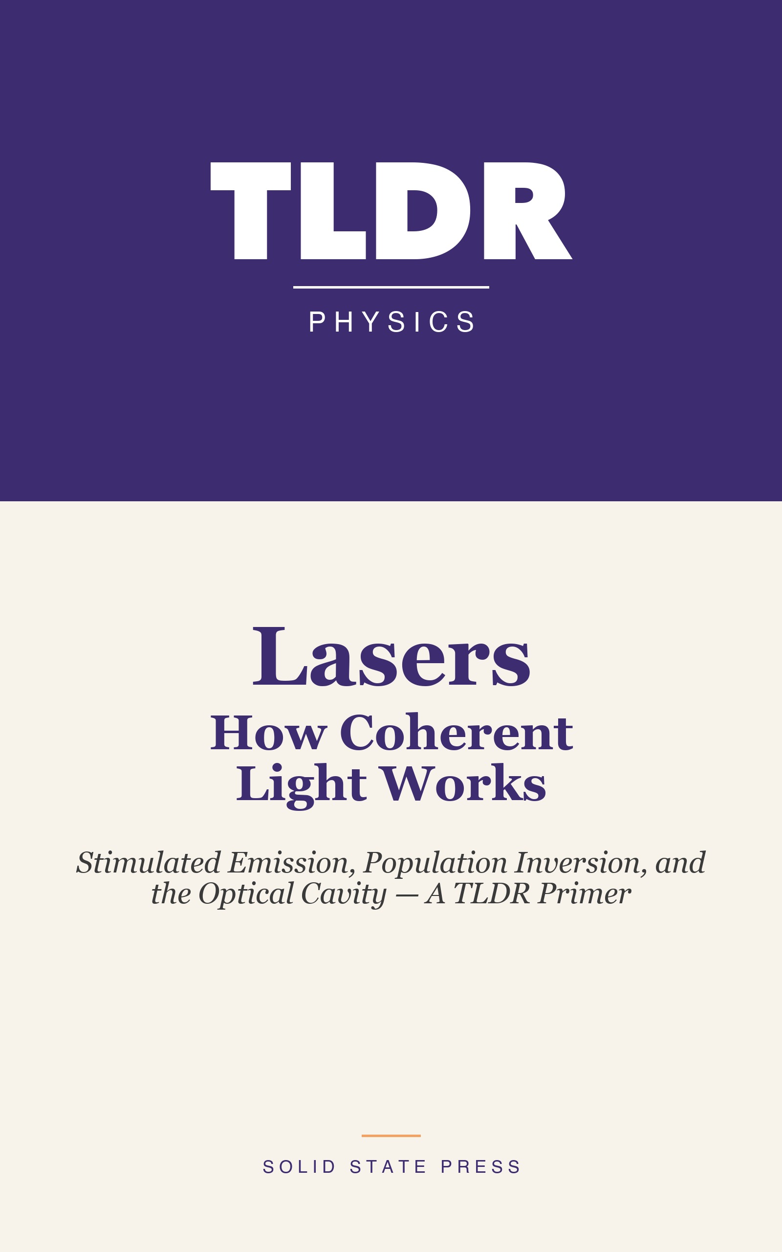 Lasers: How Coherent Light Works cover