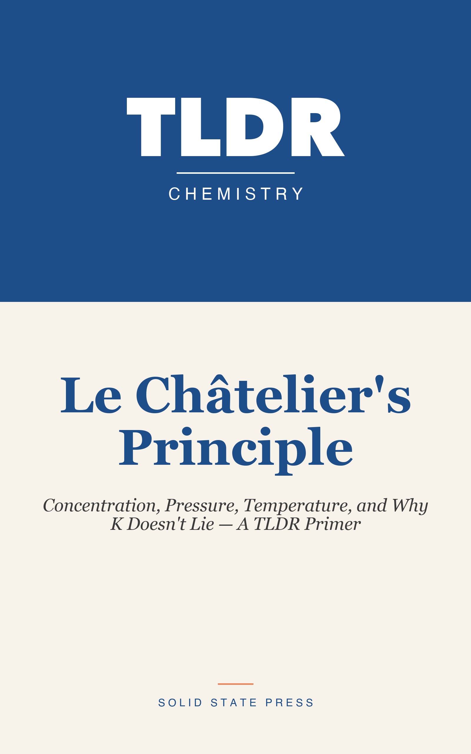 Le Châtelier's Principle cover