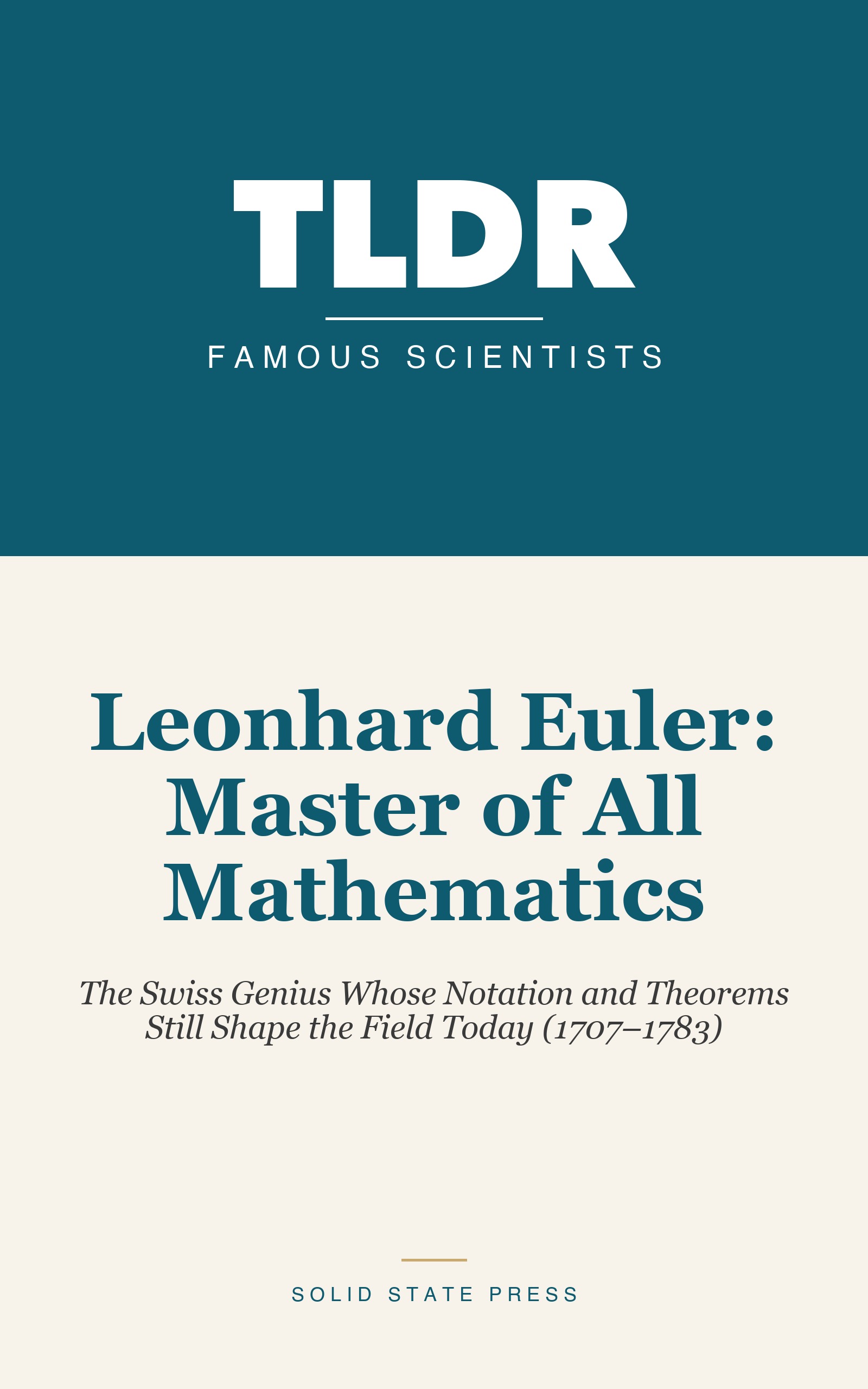 Leonhard Euler: Master of All Mathematics cover