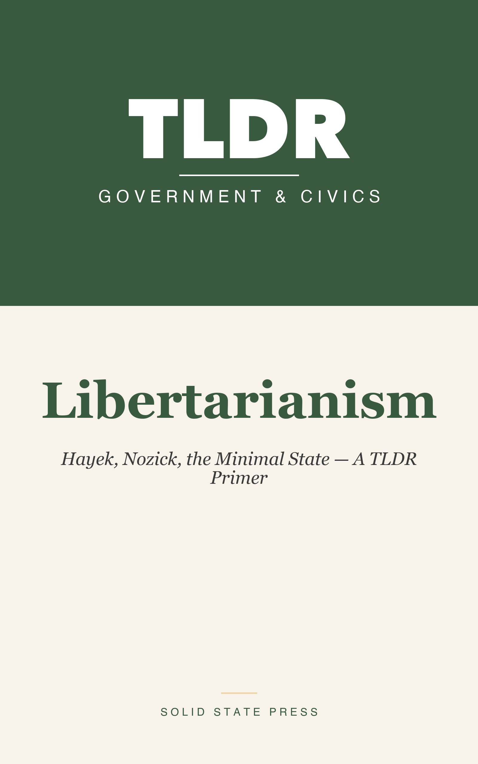Libertarianism cover