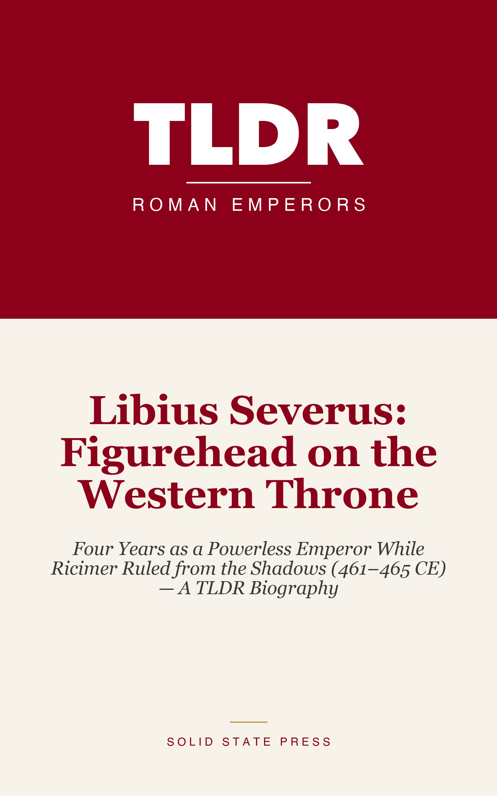 Libius Severus: Figurehead on the Western Throne cover
