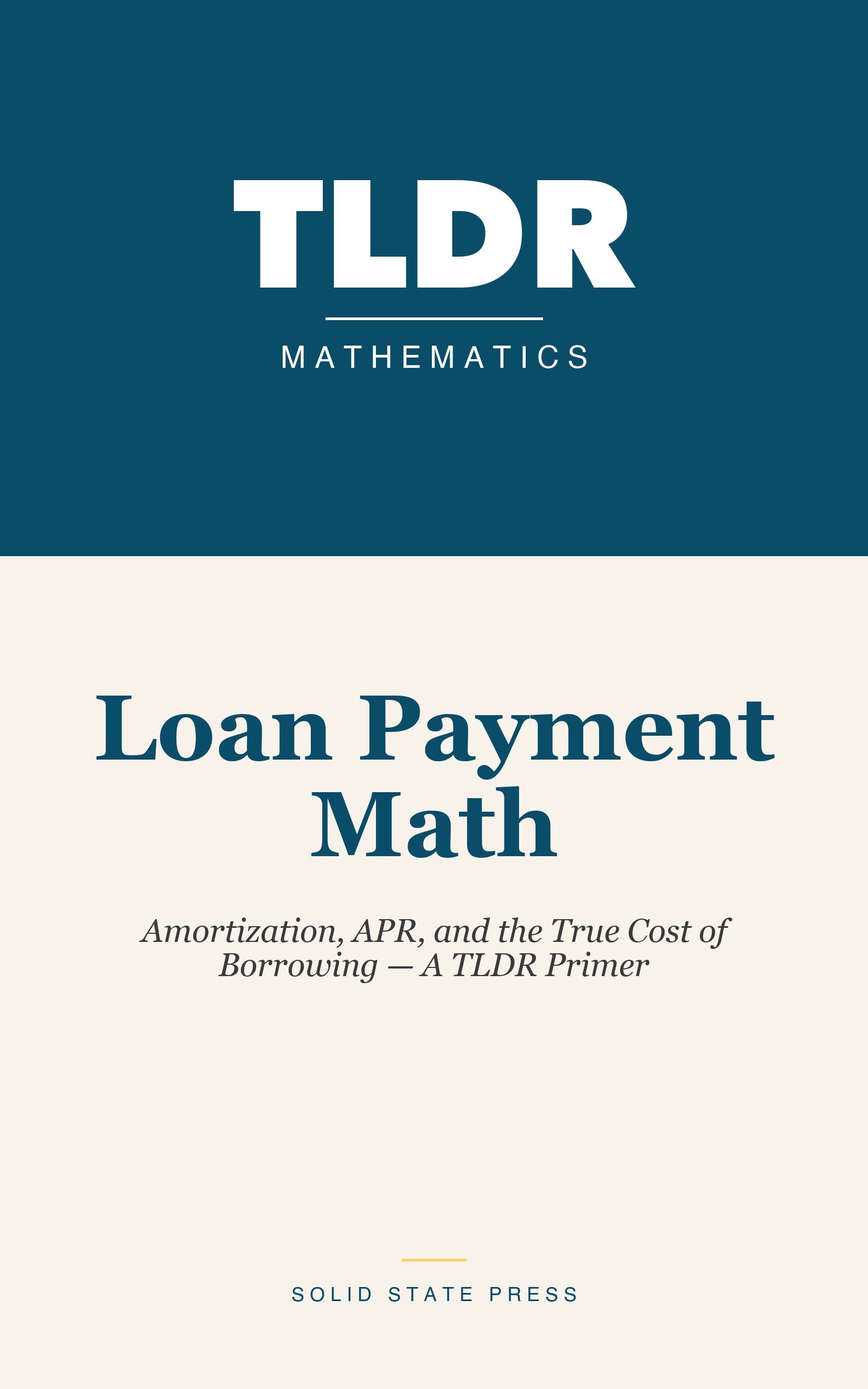 Loan Payment Math cover