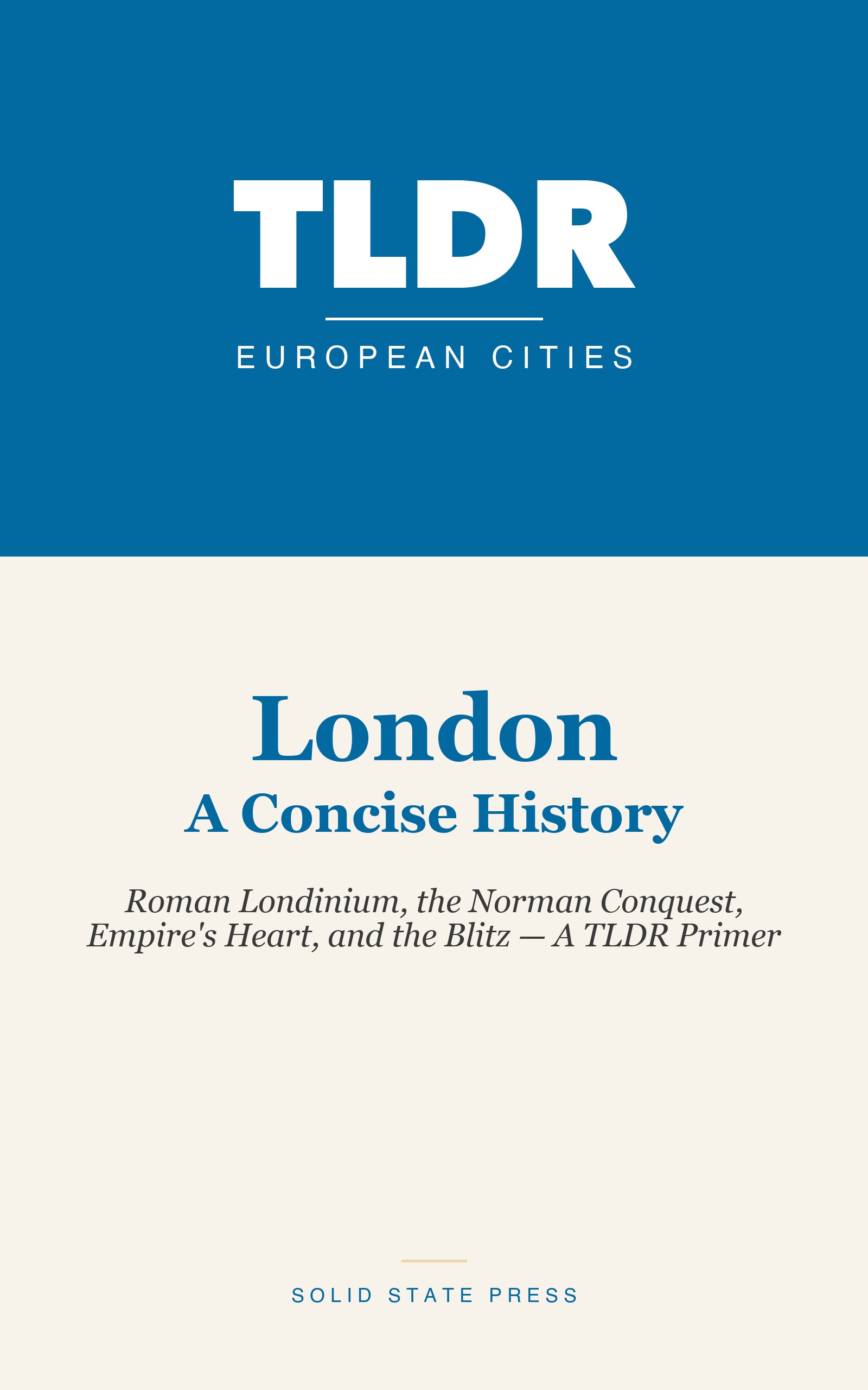 London: A Concise History cover