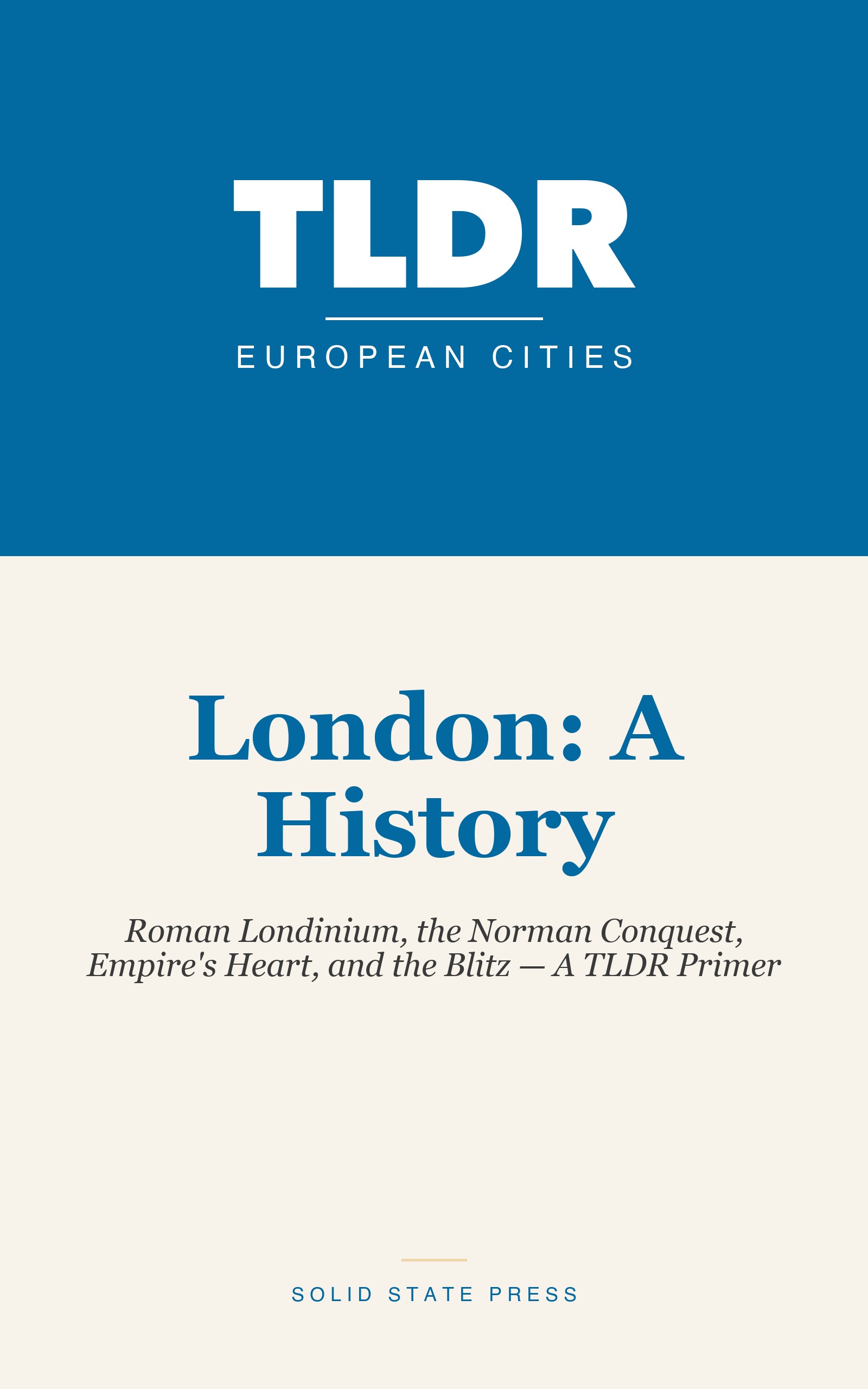 London: A History cover