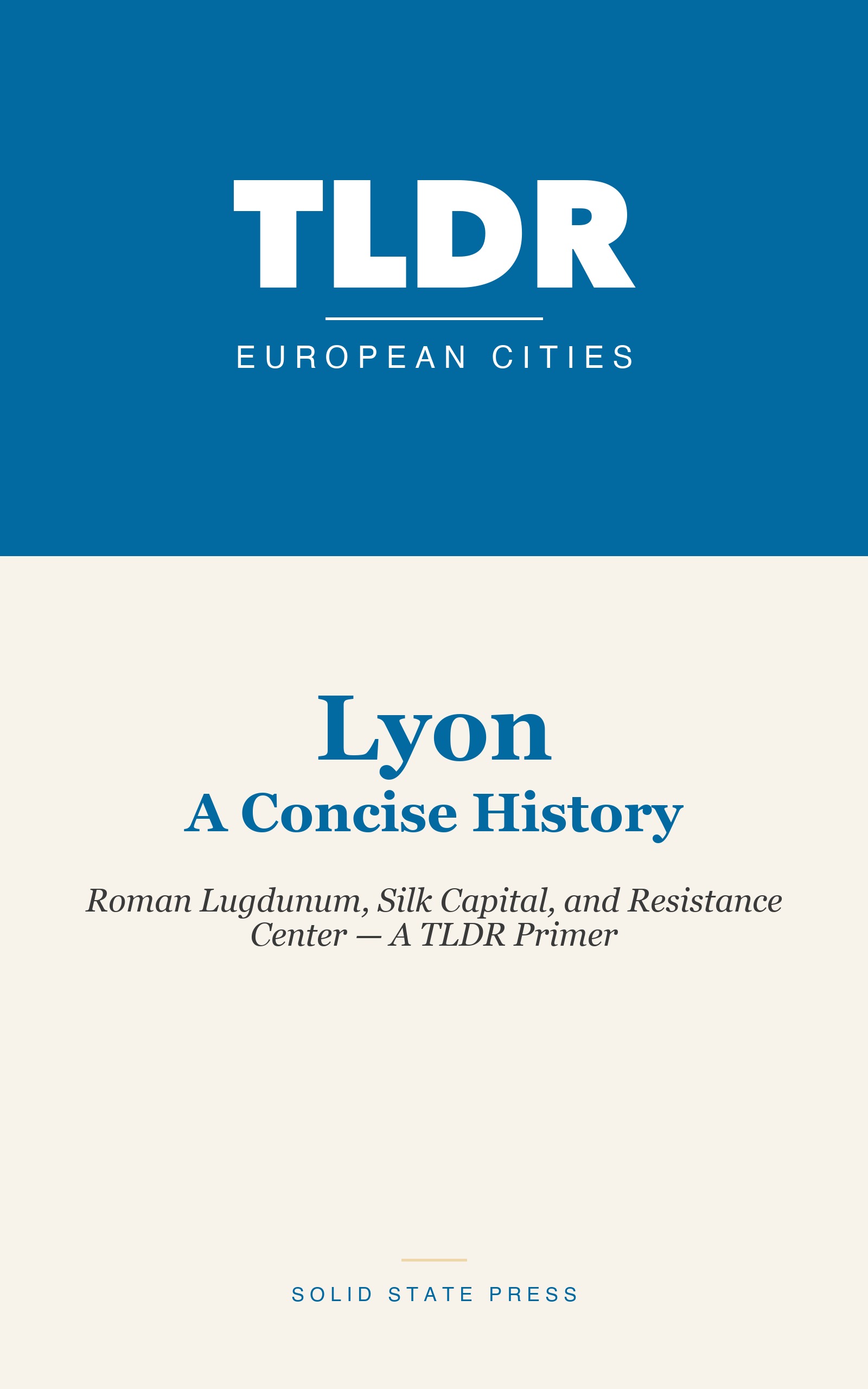 Lyon: A Concise History cover