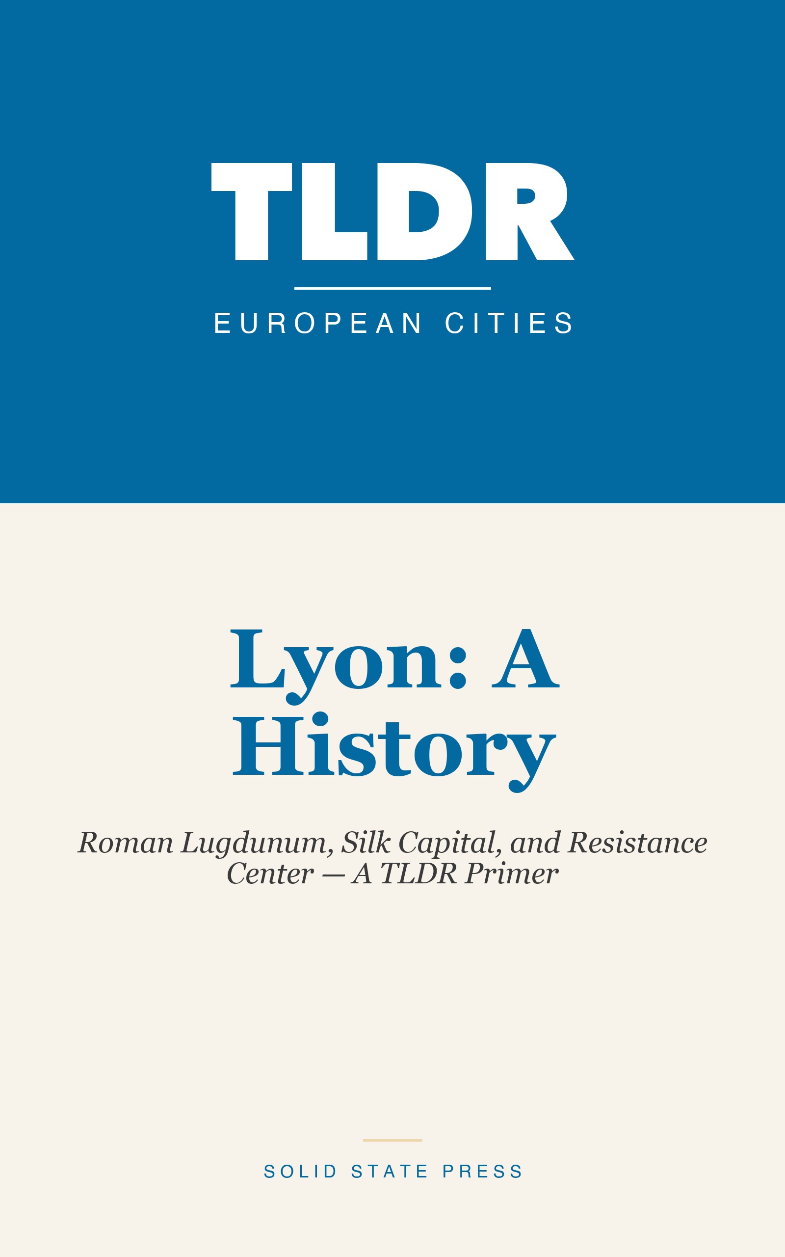 Lyon: A History cover