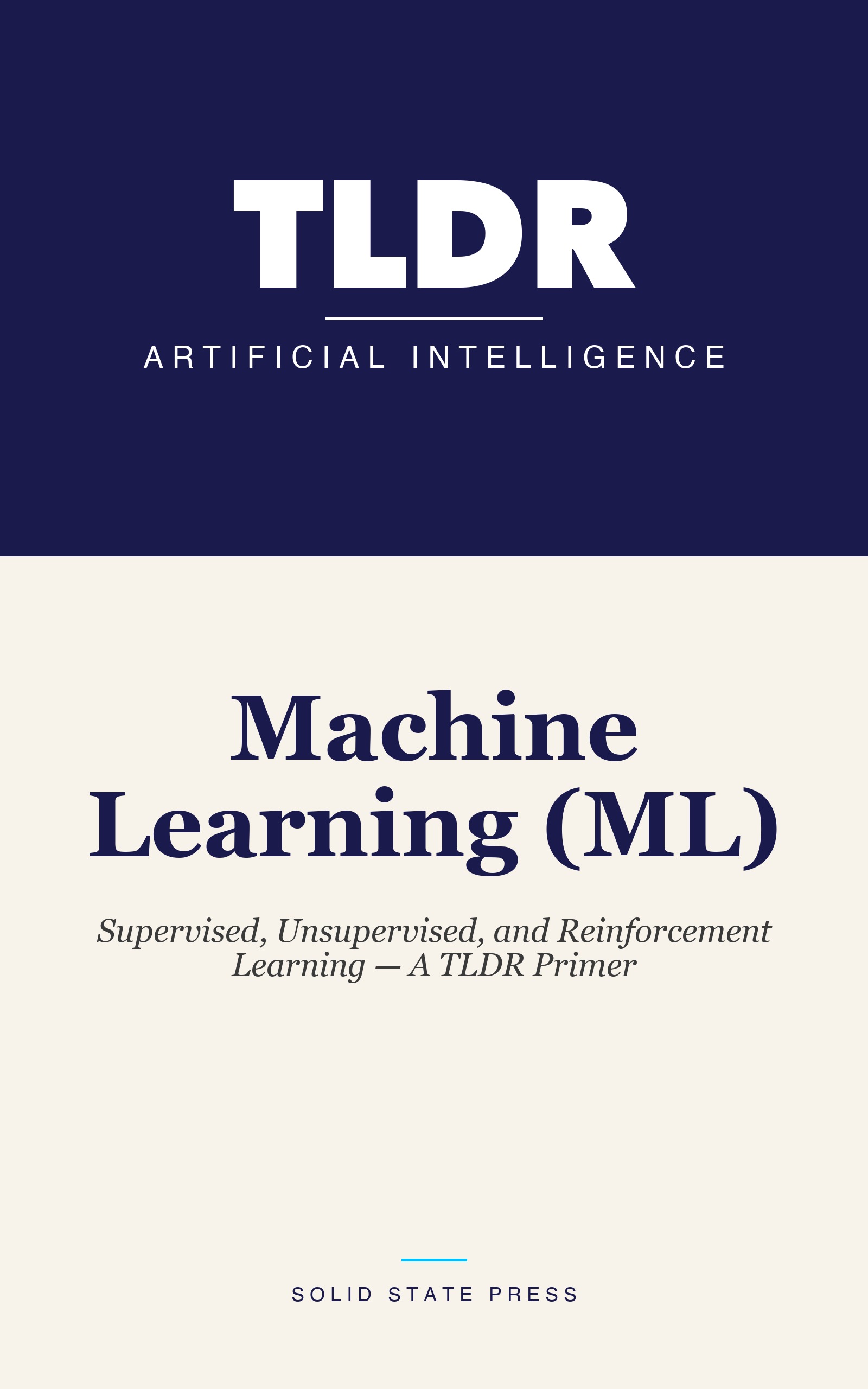 Machine Learning (ML) cover