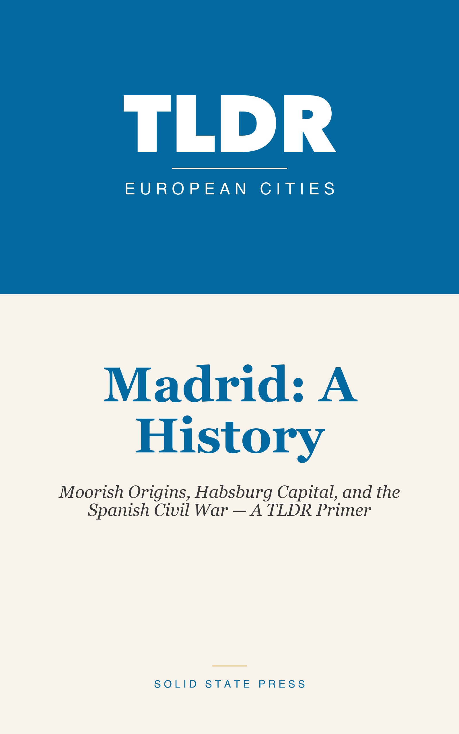 Madrid: A History cover