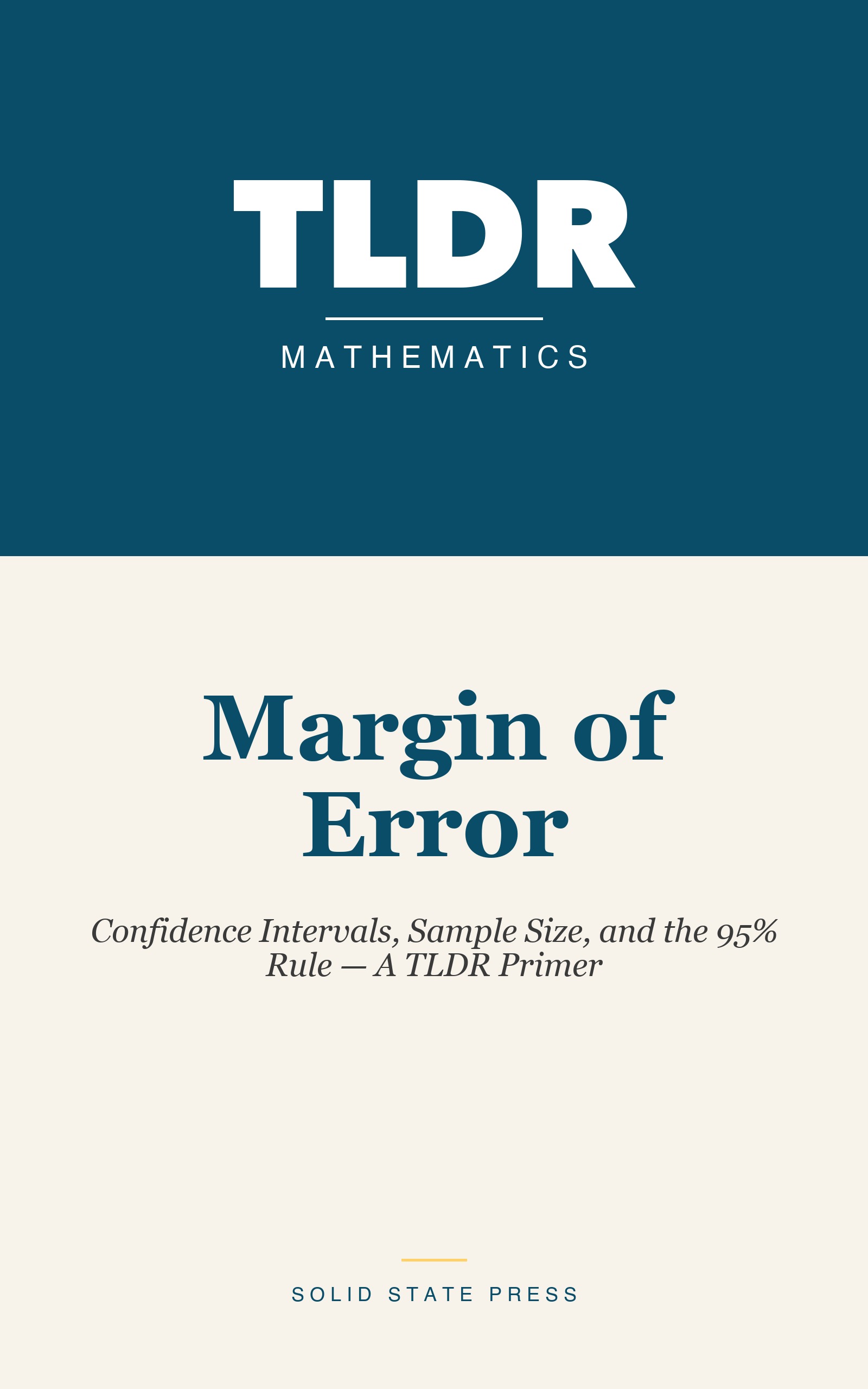 Margin of Error cover