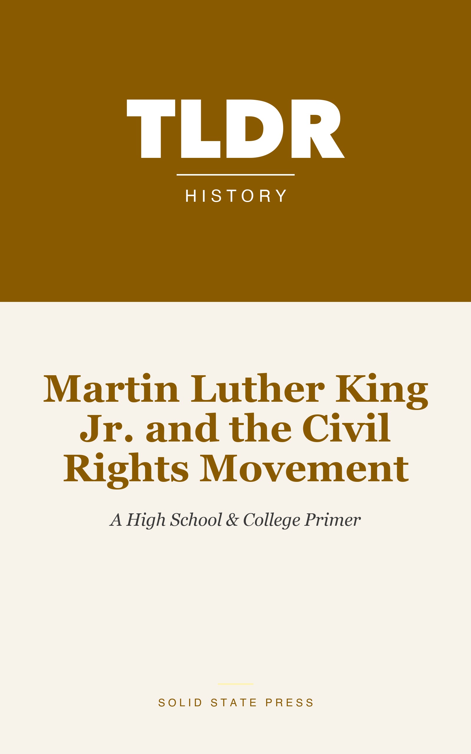 Martin Luther King Jr. and the Civil Rights Movement cover