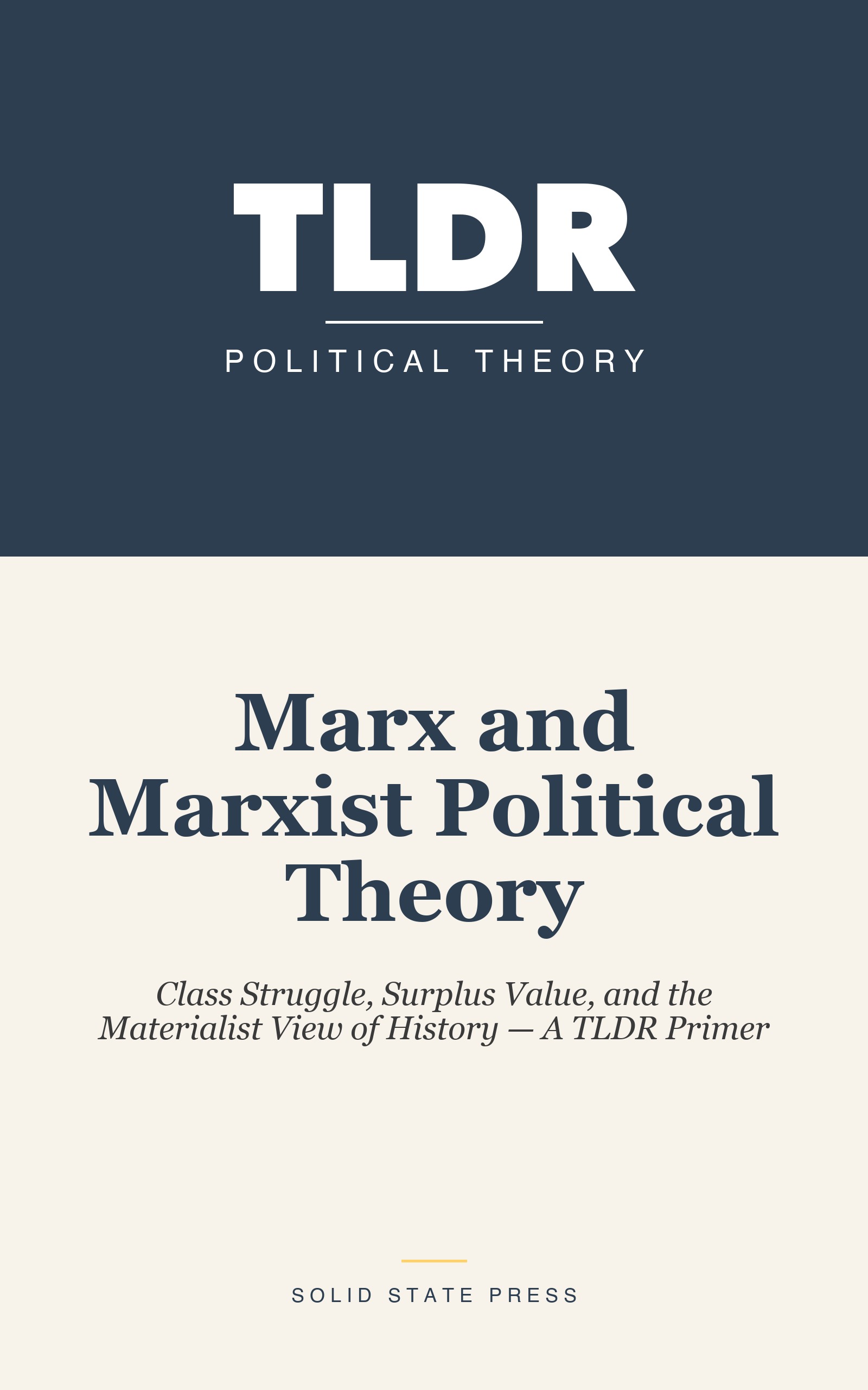 Marx and Marxist Political Theory cover