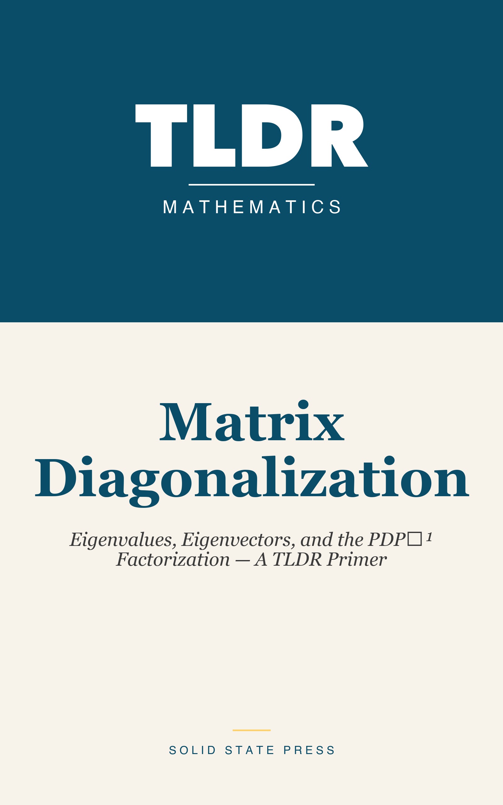 Matrix Diagonalization cover