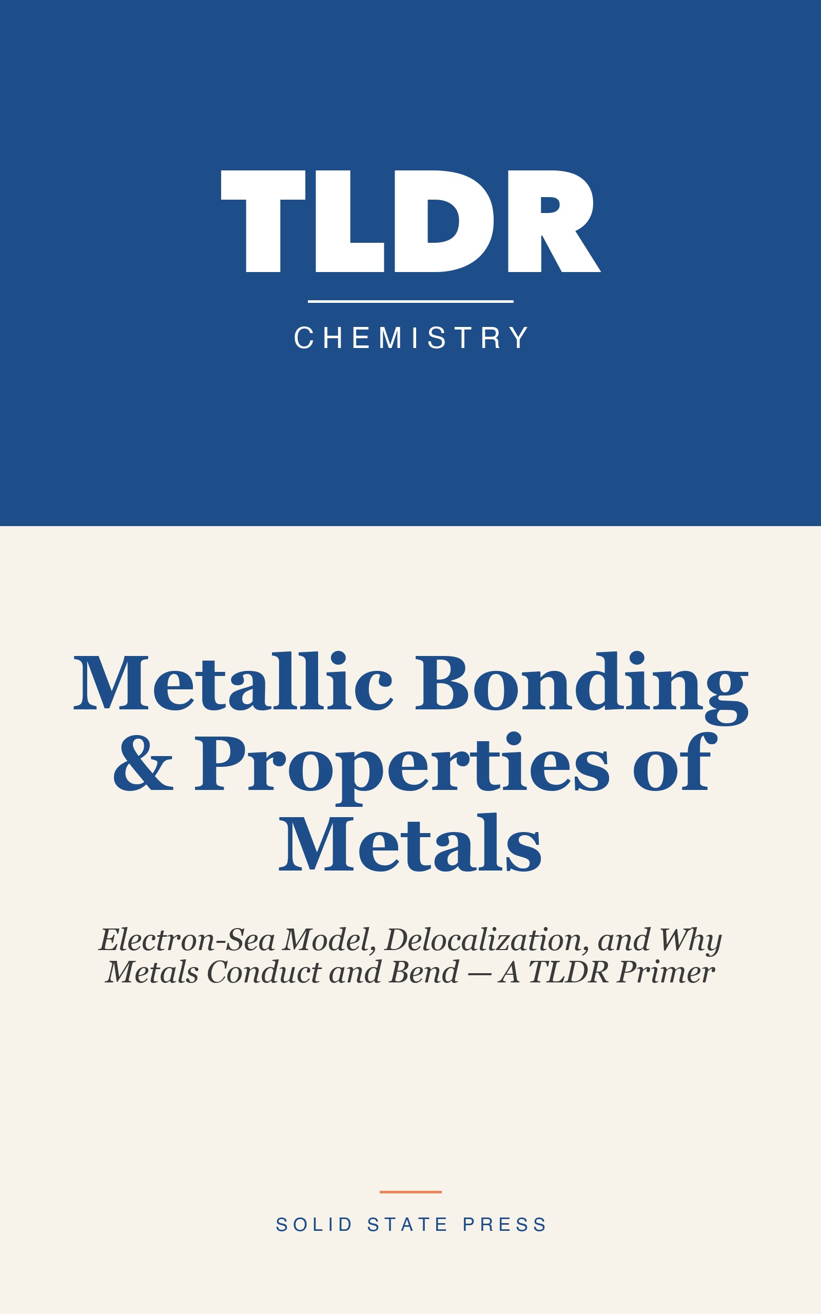 Metallic Bonding & Properties of Metals cover