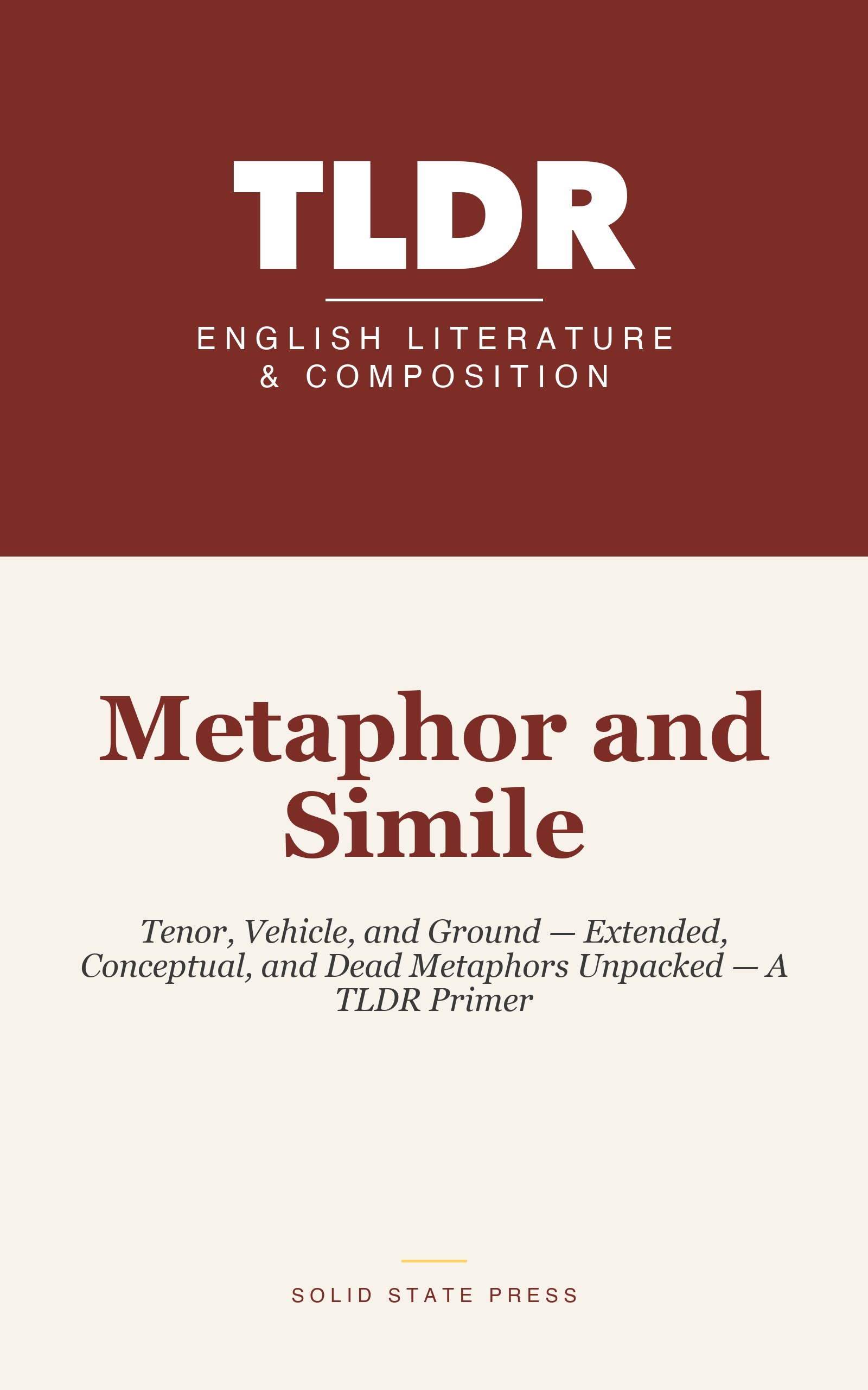 Metaphor and Simile cover