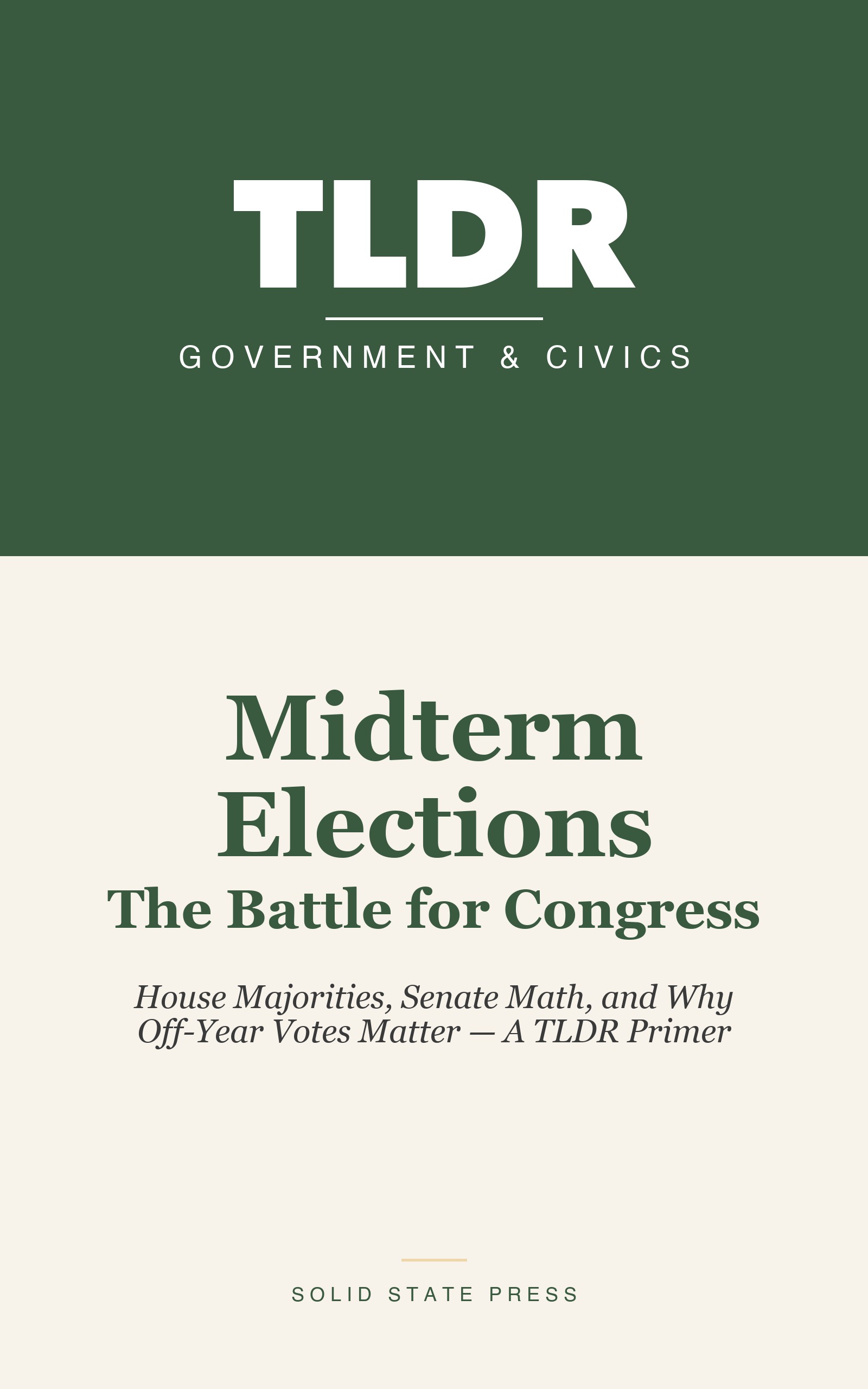 Midterm Elections: The Battle for Congress cover