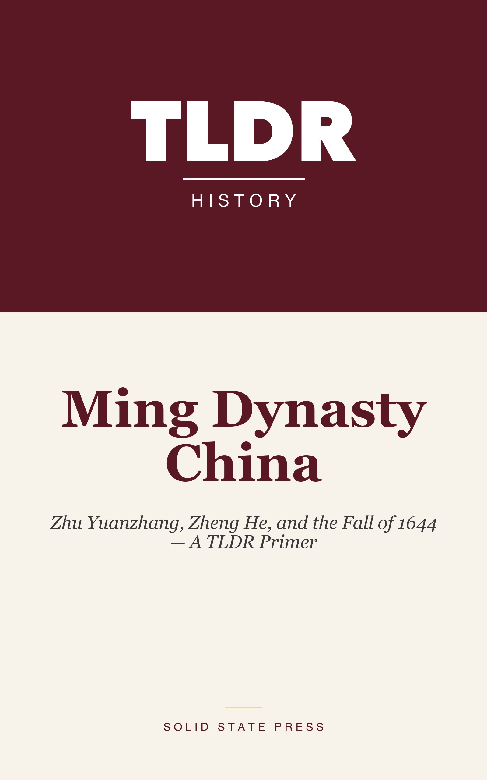 Ming Dynasty China cover