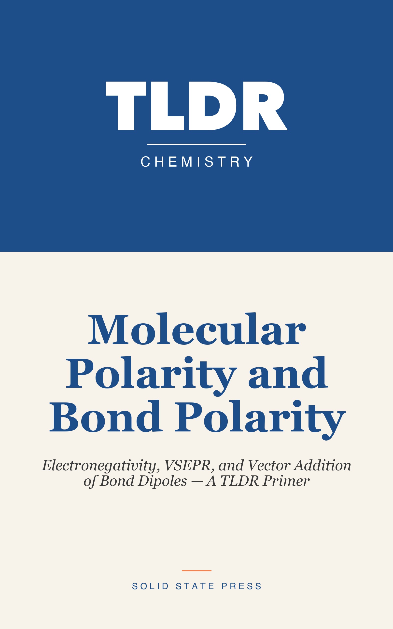 Molecular Polarity and Bond Polarity cover