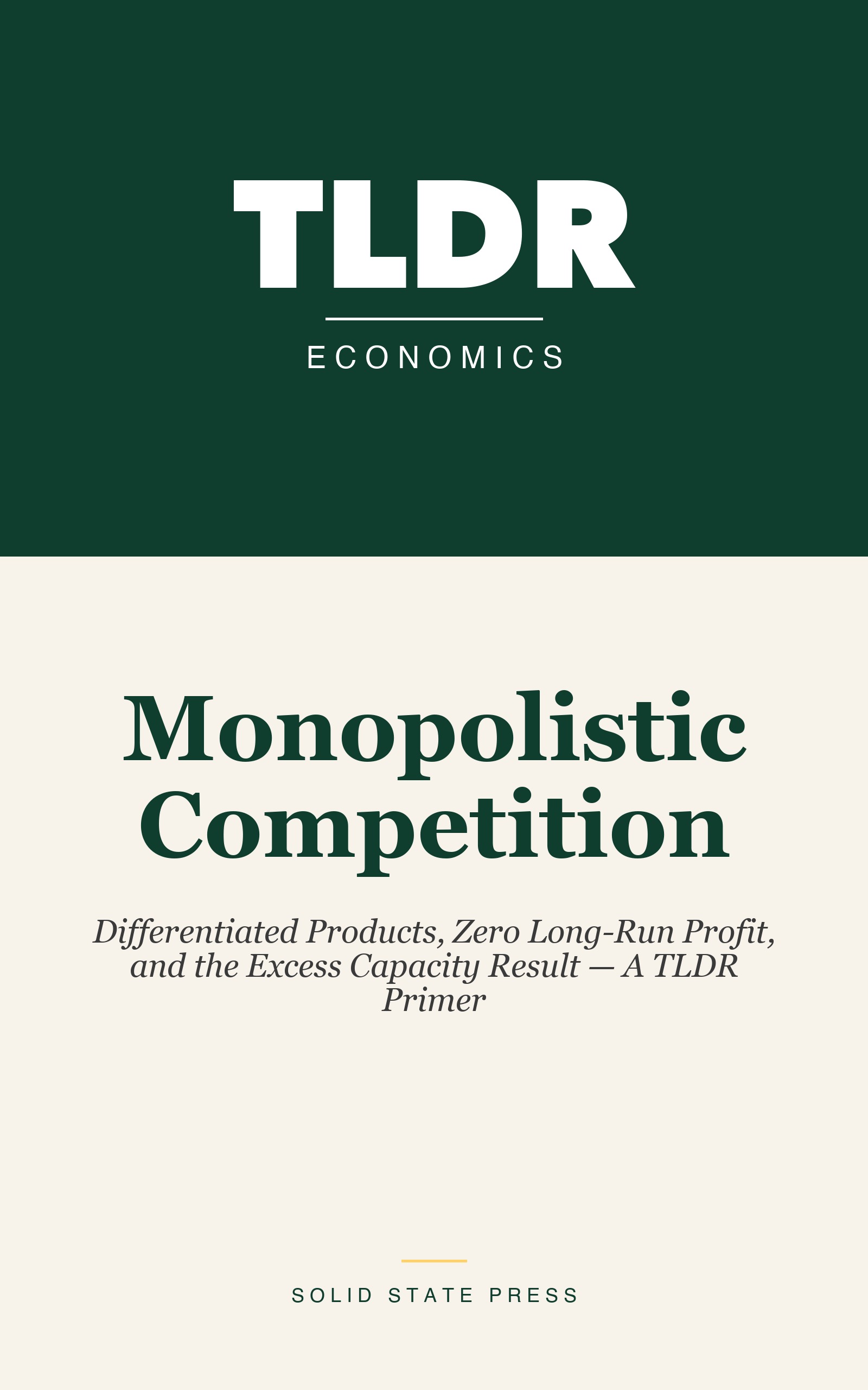 Monopolistic Competition cover