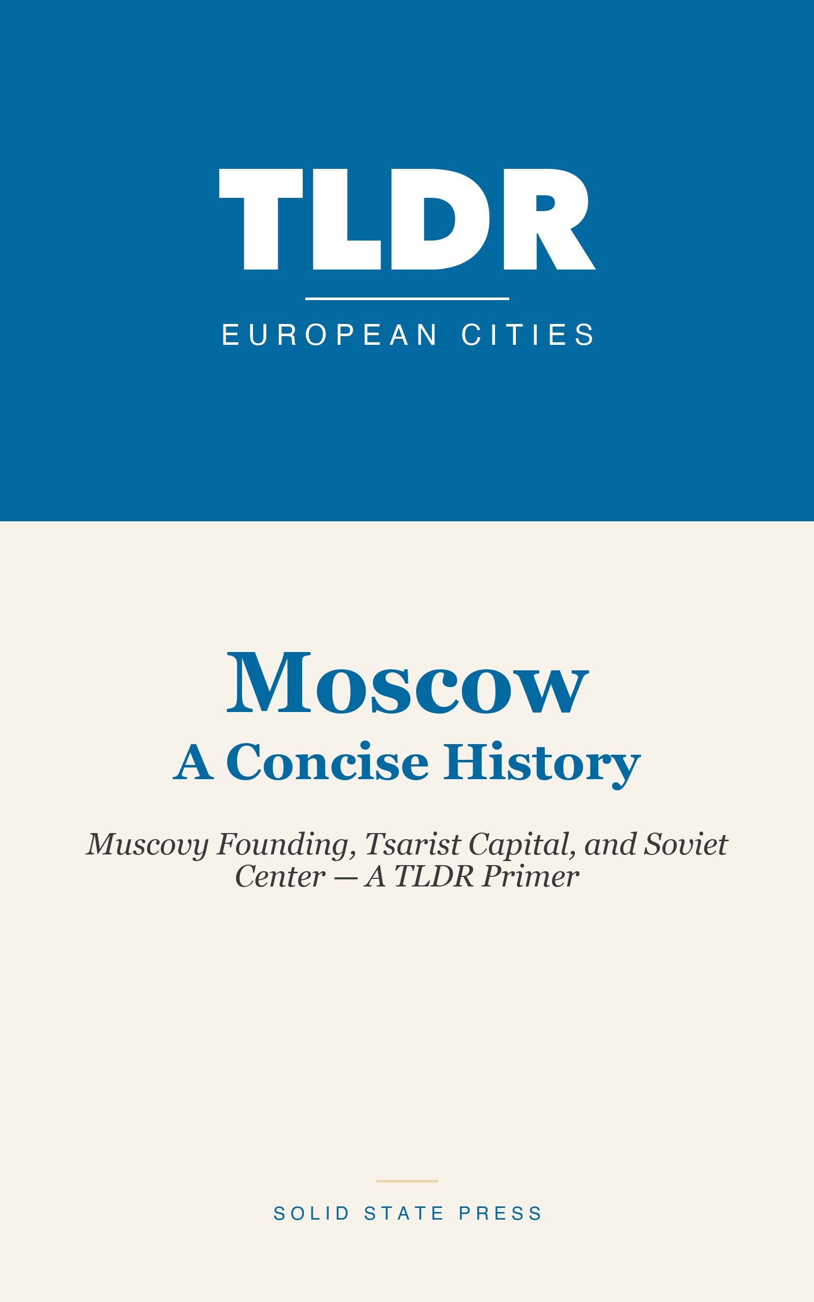Moscow: A Concise History cover
