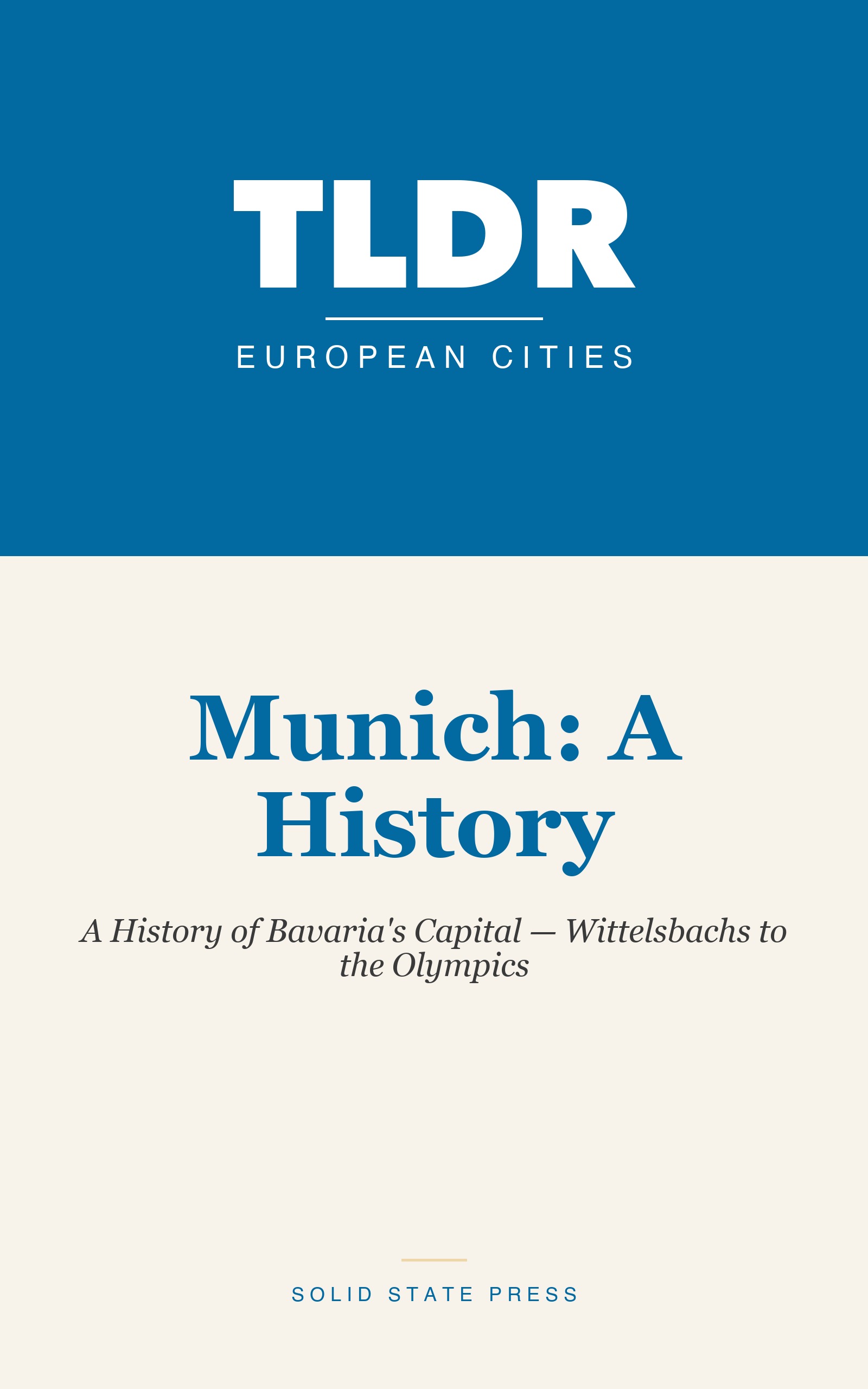 Munich: A History cover
