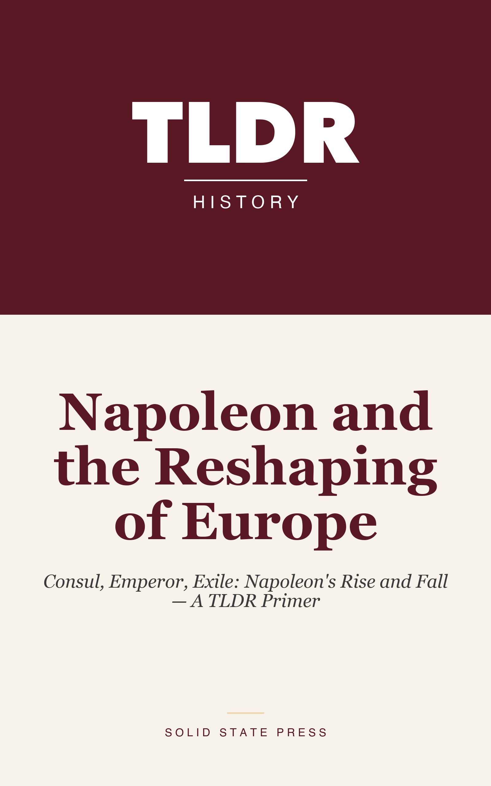 Napoleon and the Reshaping of Europe cover