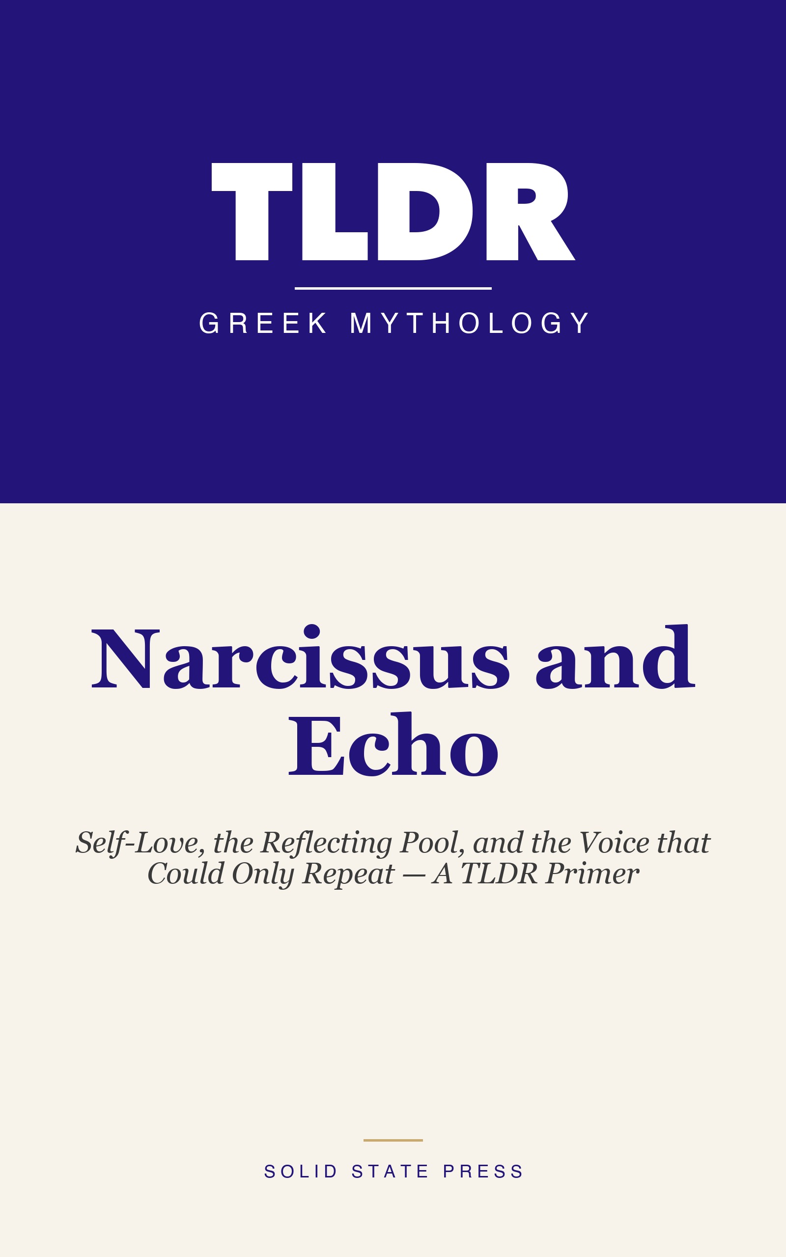 Narcissus and Echo cover