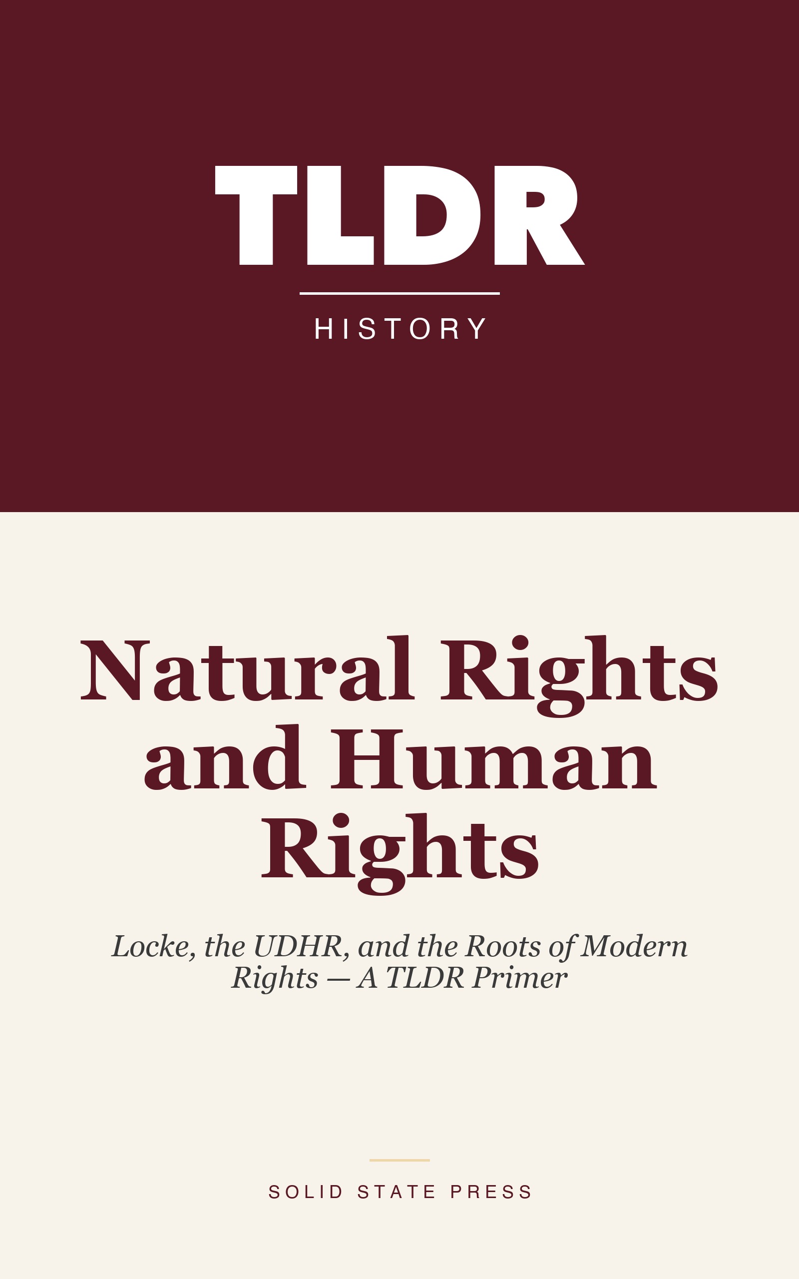 Natural Rights and Human Rights cover