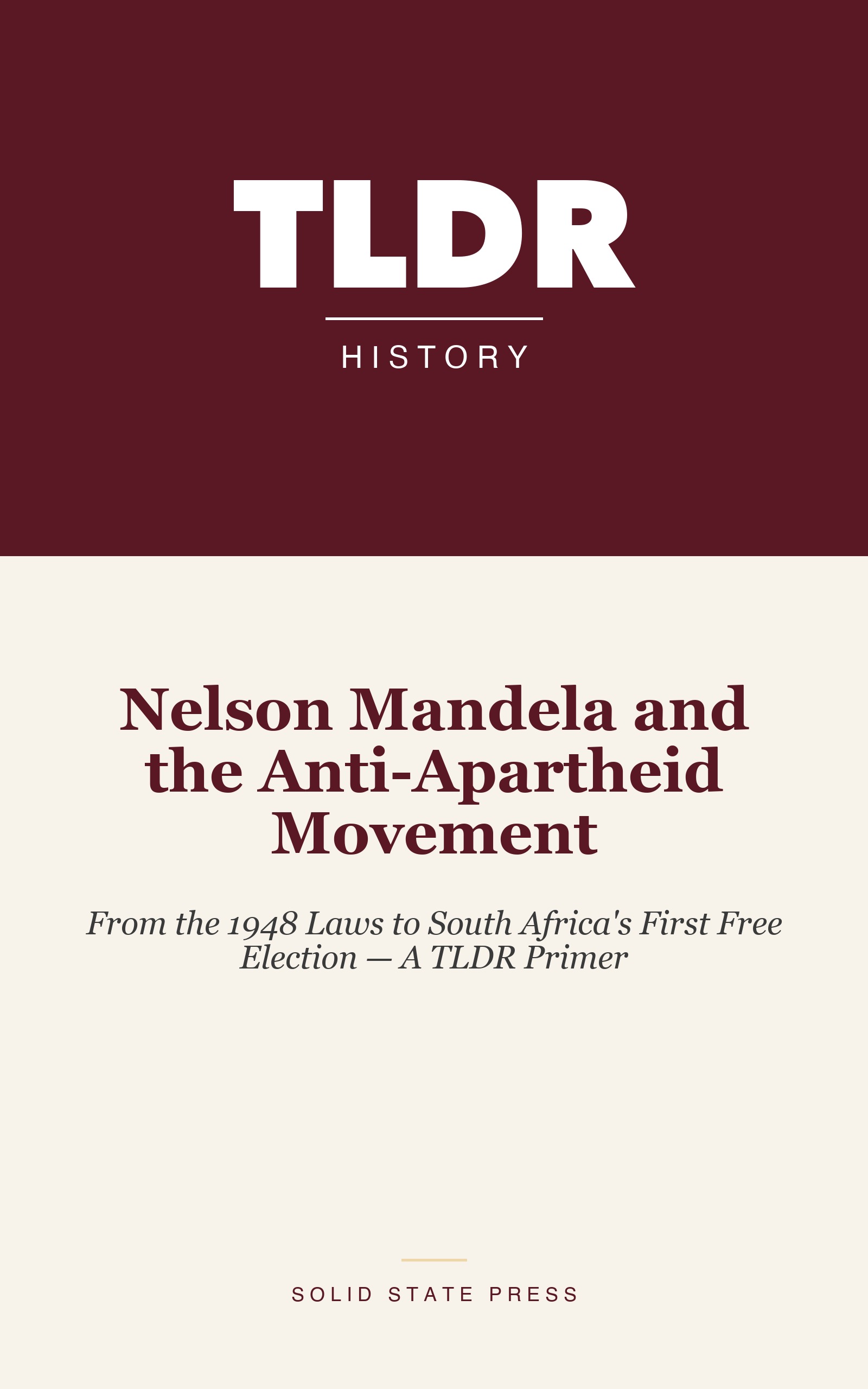 Nelson Mandela and the Anti-Apartheid Movement cover