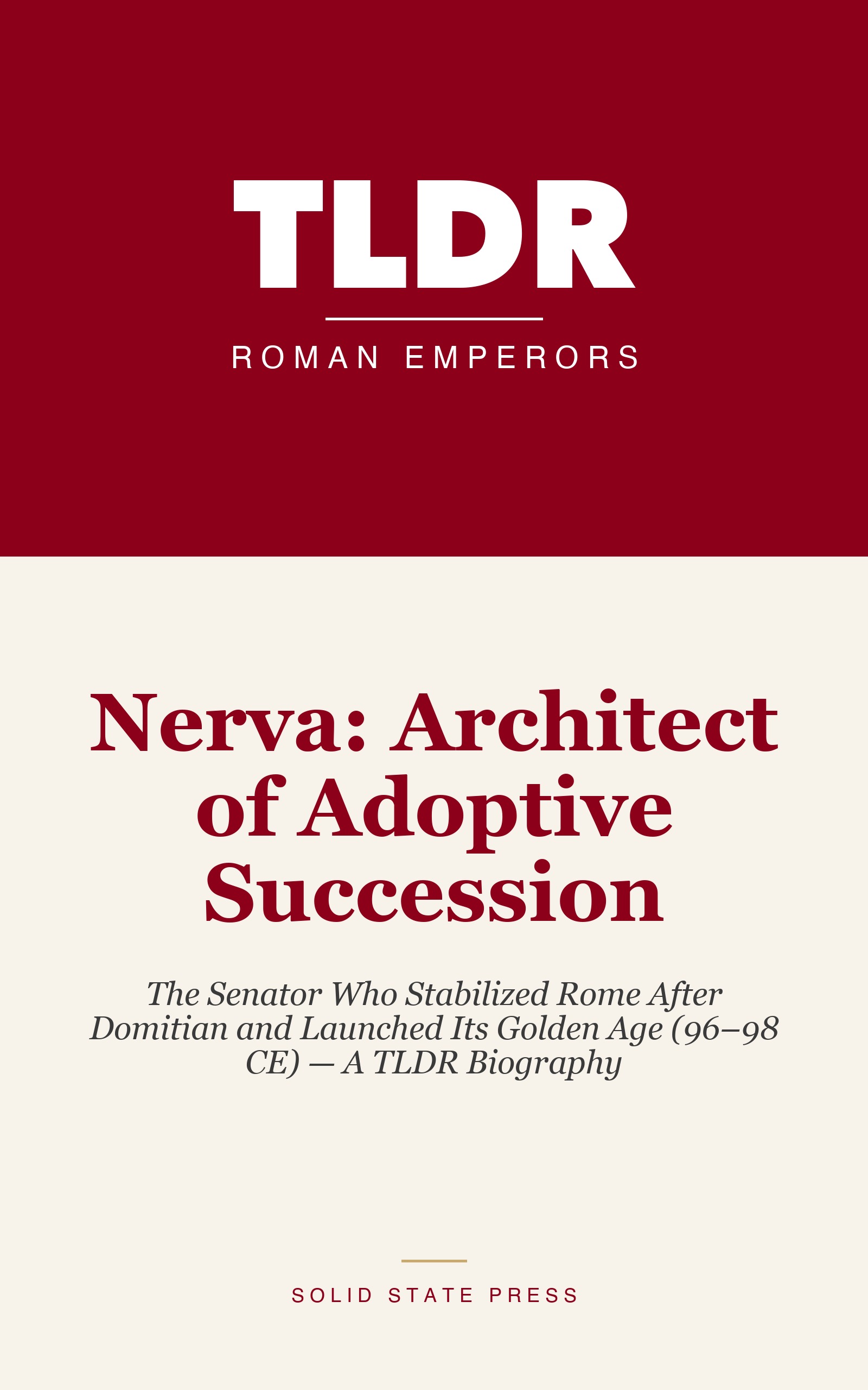 Nerva: Architect of Adoptive Succession cover