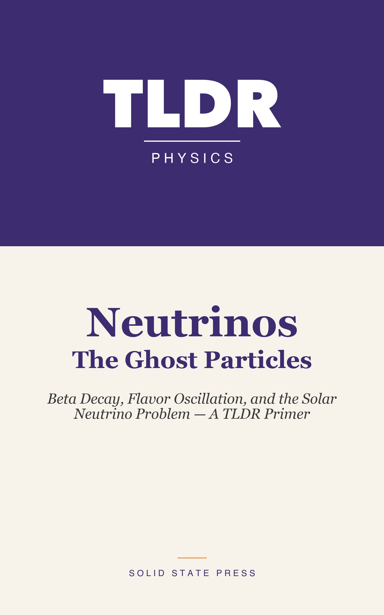 Neutrinos: The Ghost Particles cover