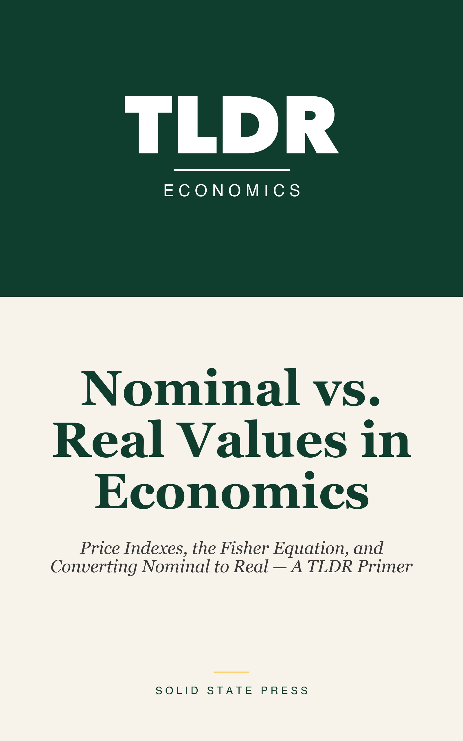 Nominal vs. Real Values in Economics cover