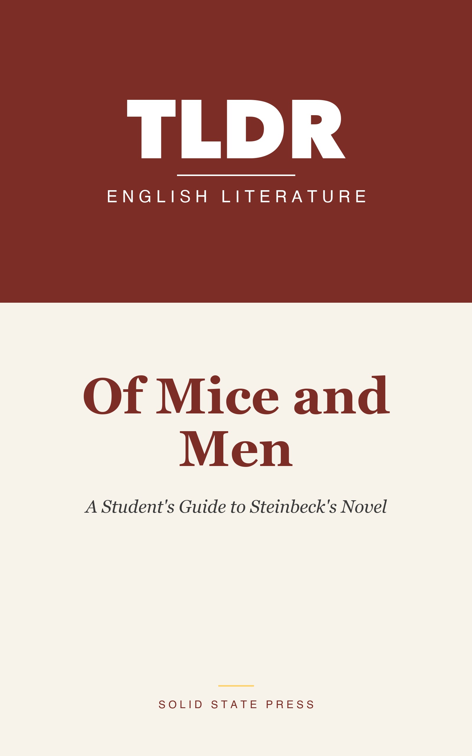 Of Mice and Men cover