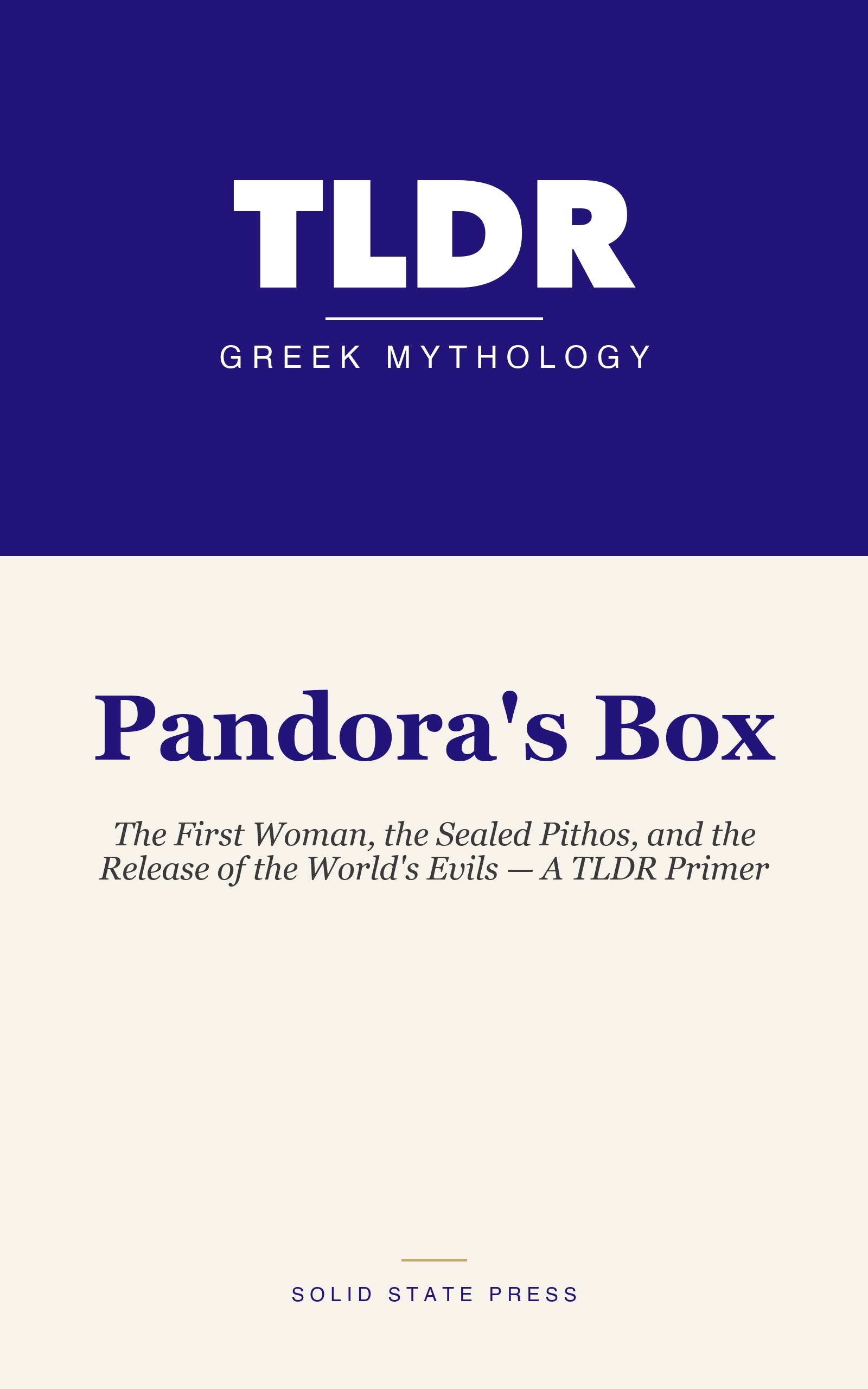 Pandora's Box cover