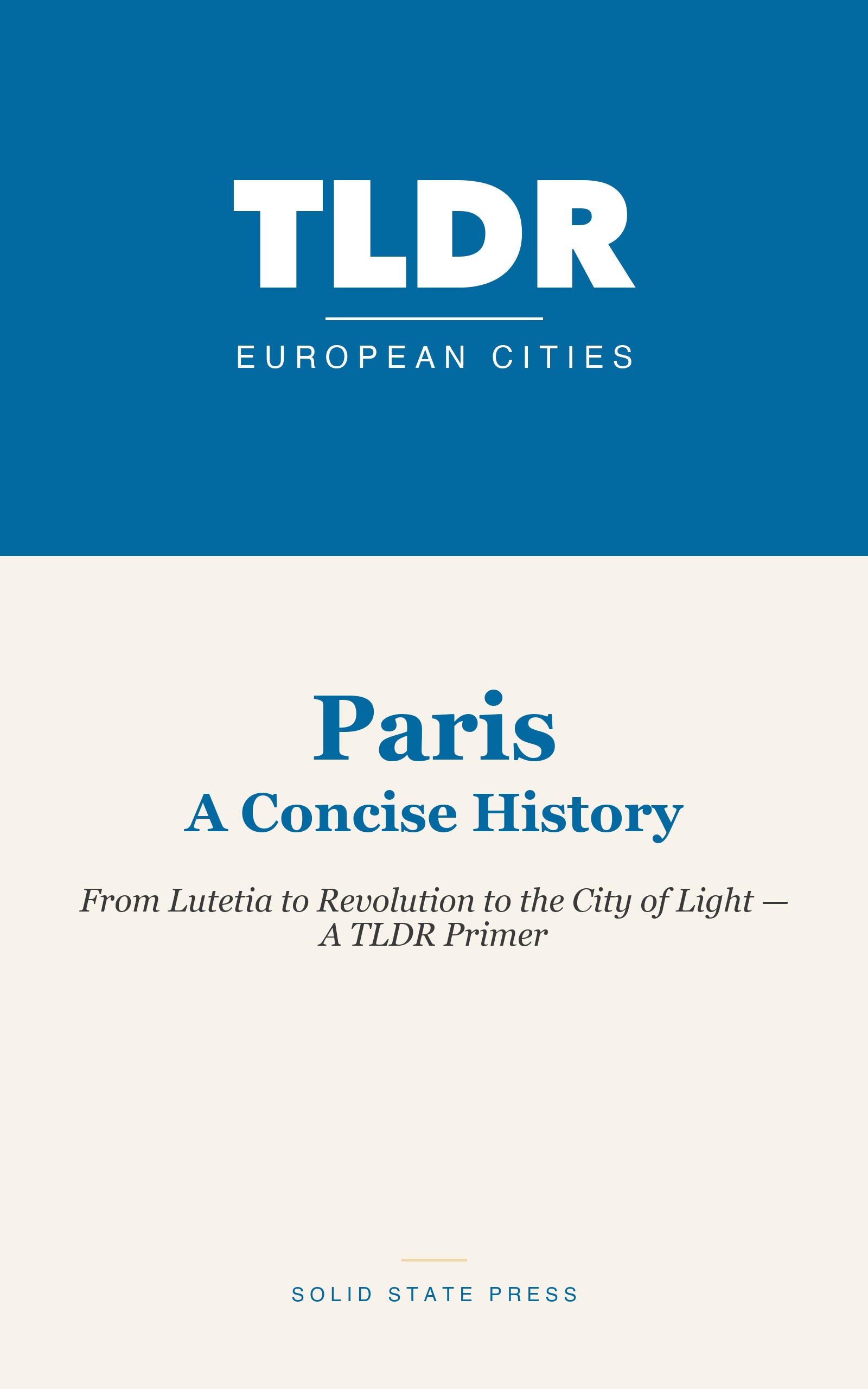 Paris: A Concise History cover