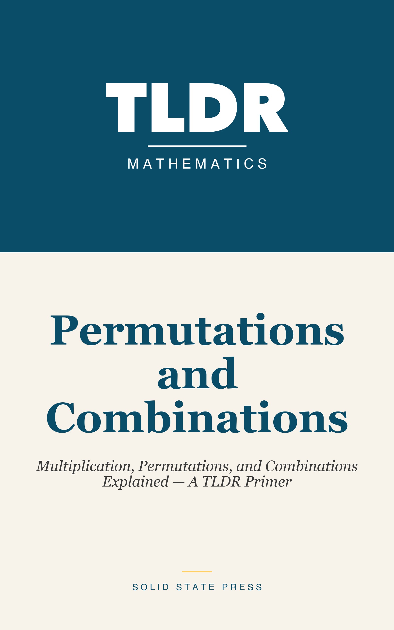 Permutations and Combinations cover
