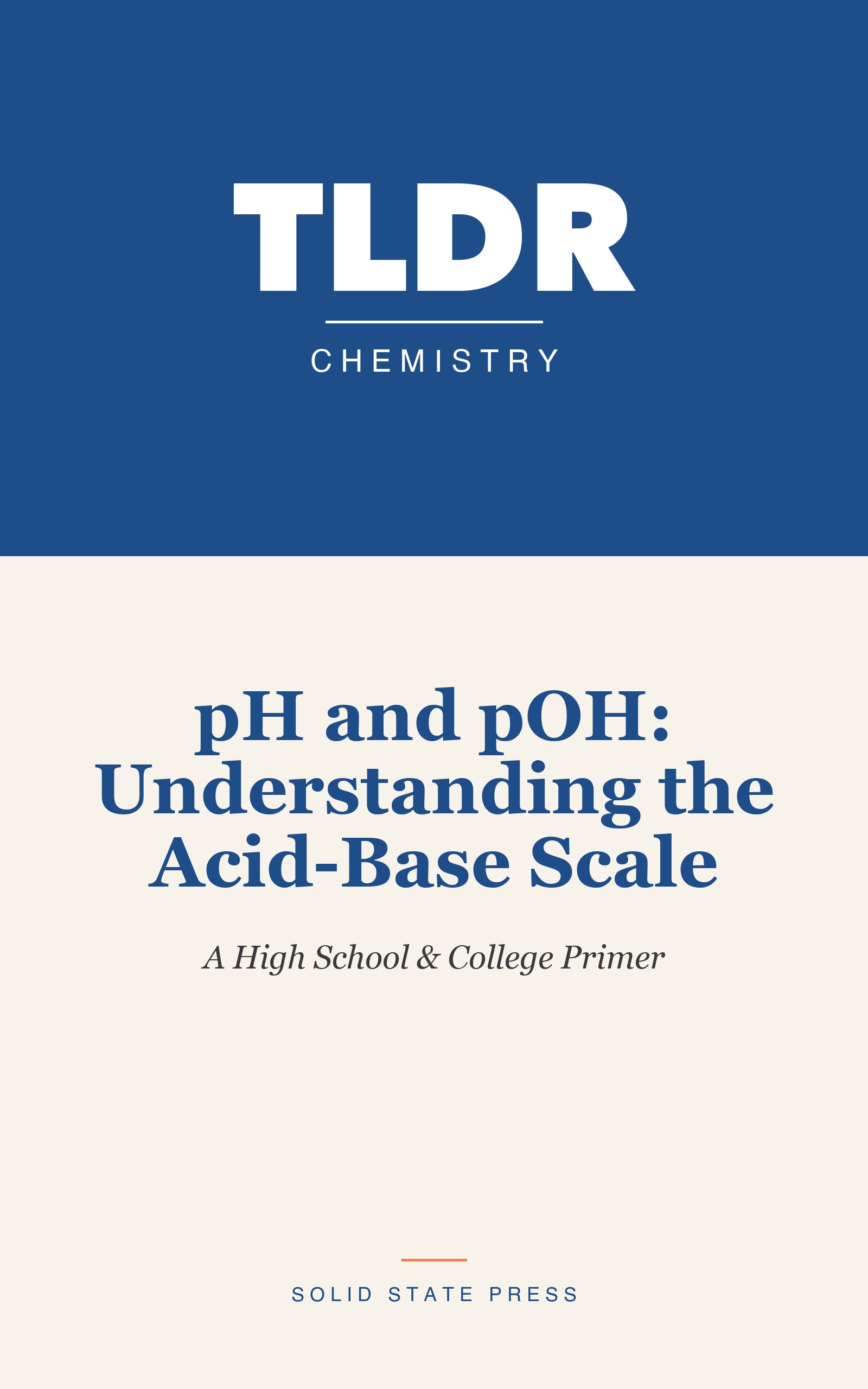 pH and pOH: Understanding the Acid-Base Scale cover