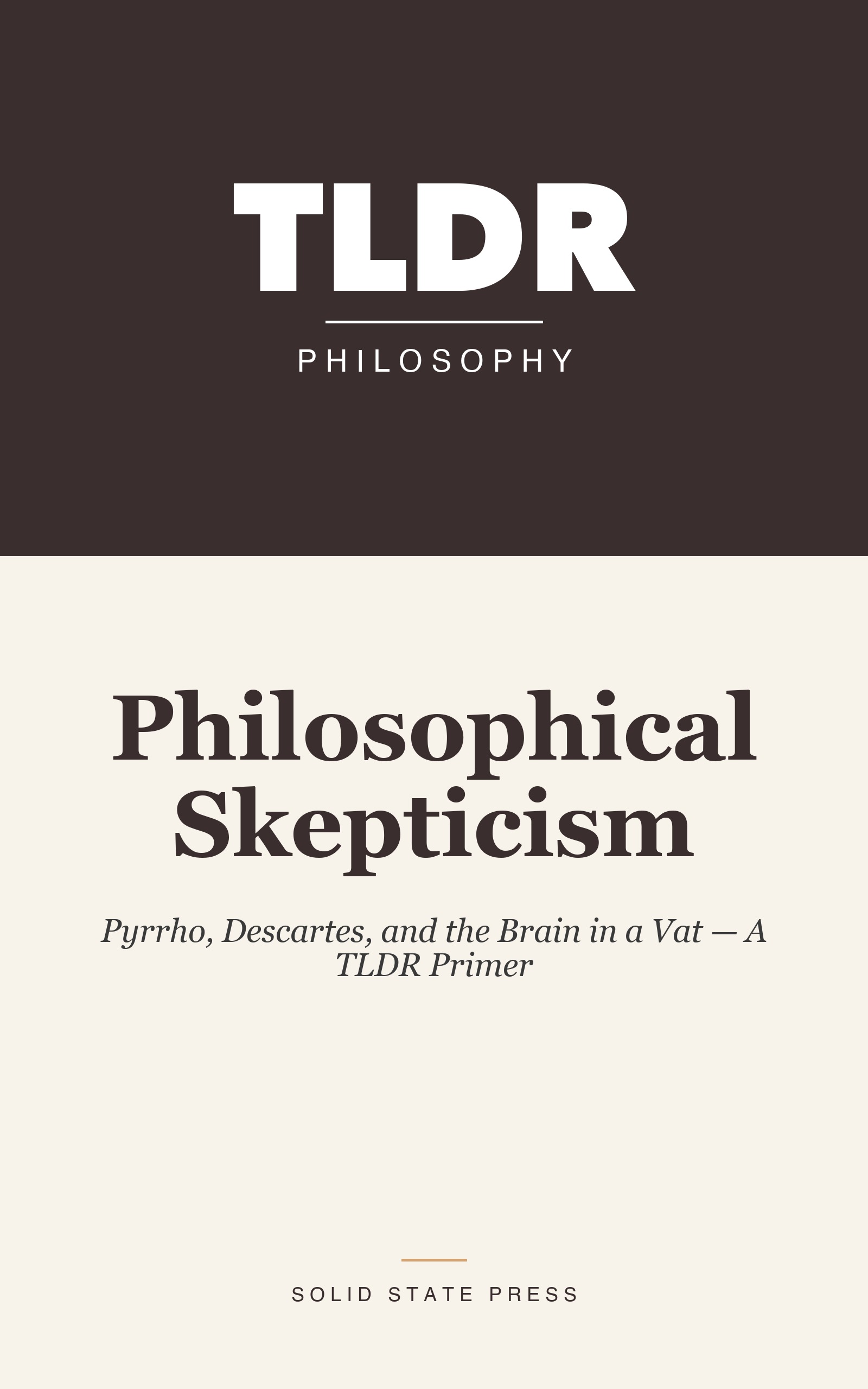 Philosophical Skepticism cover