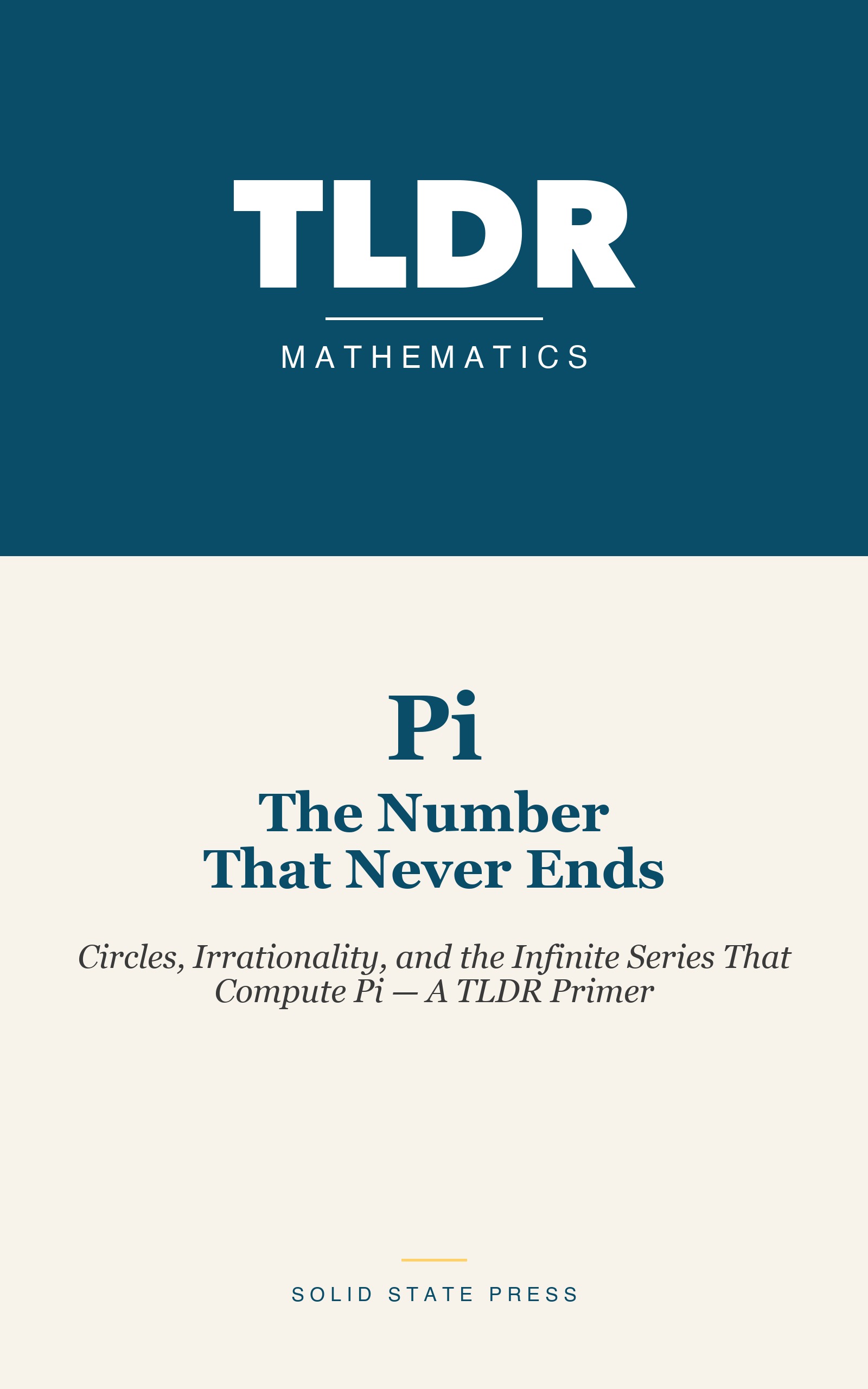 Pi: The Number That Never Ends cover